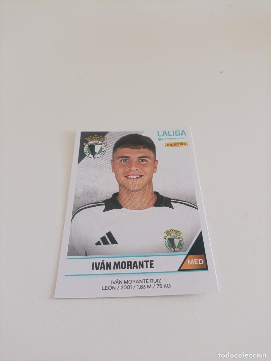 Cromos de f&uacute;tbol: Liga hypermotion 24/25 Iv&aacute;n Morante Burgos