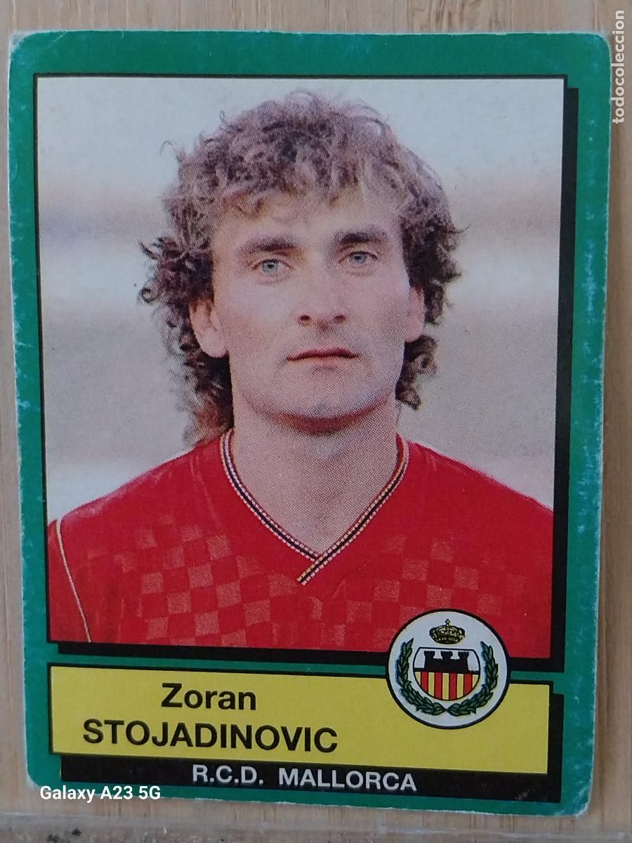 Cromos de f&uacute;tbol: STOJADINOVIC MALLORCA PANINI FUTBOL 90 CROMO 178 SIN PEGAR NUNCA SOBADO A&Ntilde;O 1990 *
