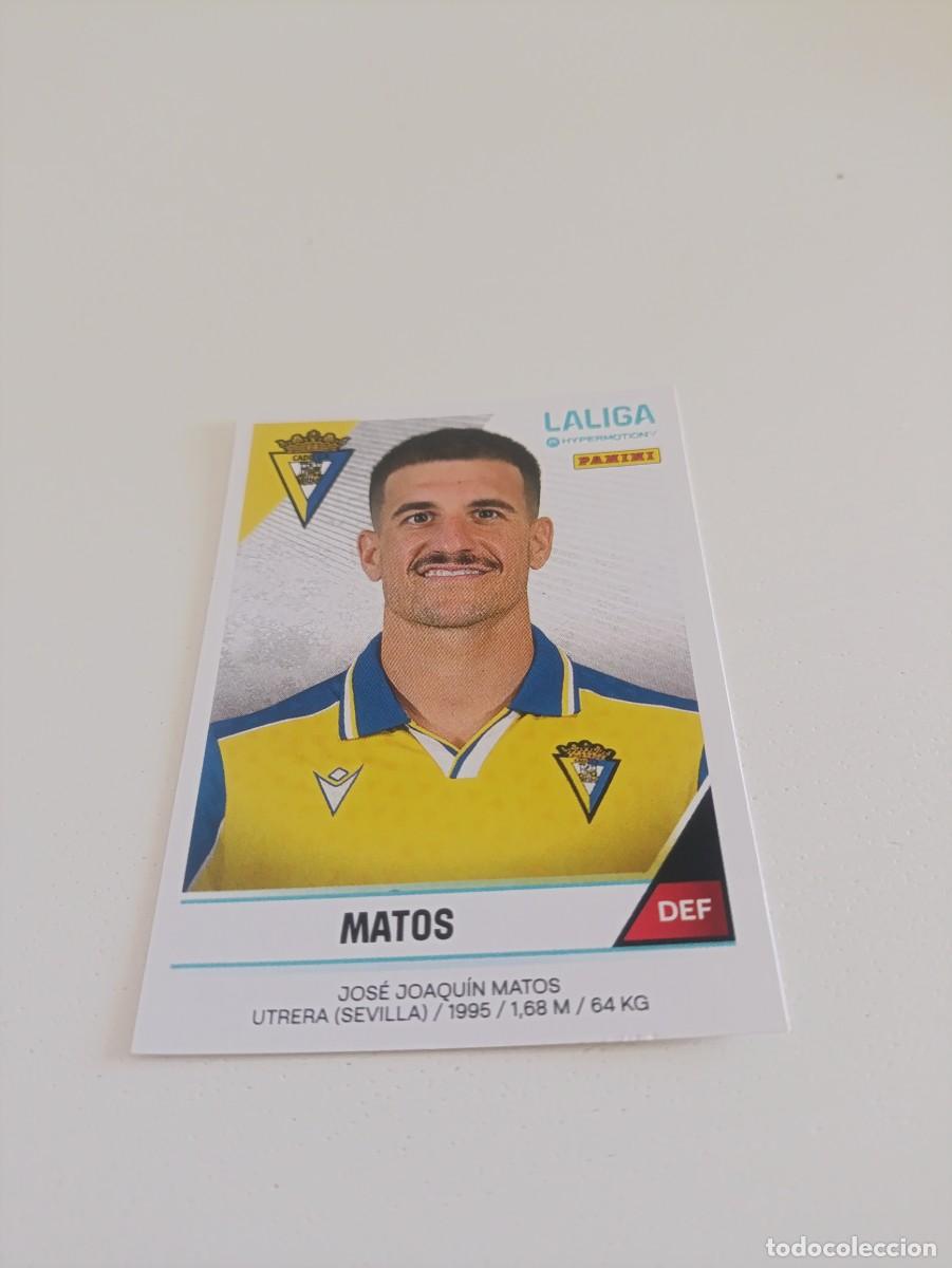 Cromos de f&uacute;tbol: Liga hypermotion 24/25 Matos Cadiz