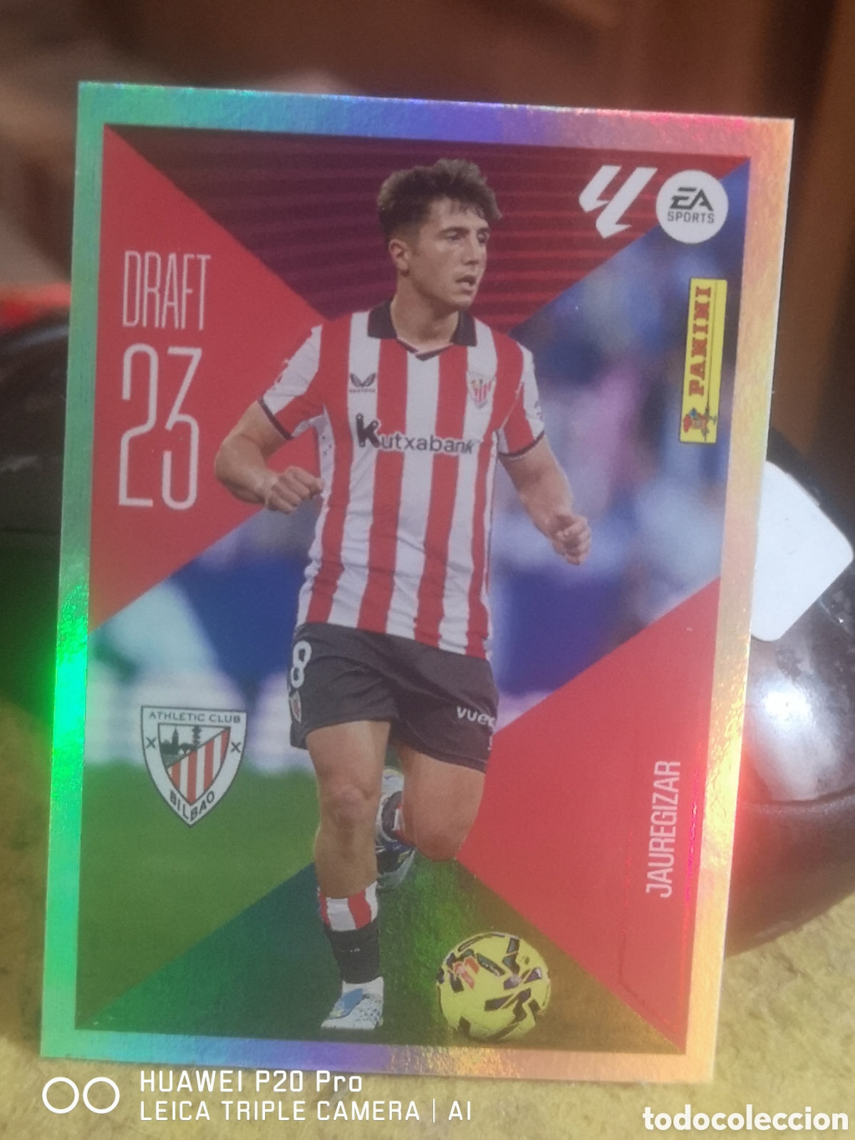 Cromos de f&uacute;tbol: LIGA ESTE 2026 2027 26 27 JAUREGUIZAR DRAFT 23 ATHLETIC DE BILBAO 11