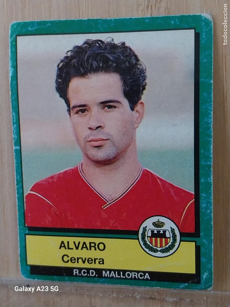 Cromos de f&uacute;tbol: ALVARO MALLORCA PANINI FUTBOL 90 CROMO 177 SIN PEGAR NUNCA SOBADO A&Ntilde;O 1990 *
