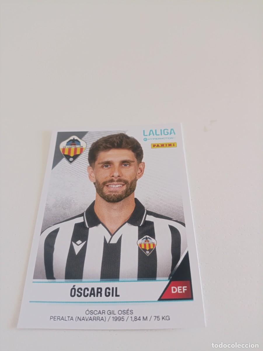 Cromos de f&uacute;tbol: Liga hypermotion 24/25 &Oacute;scar Gil Castellon