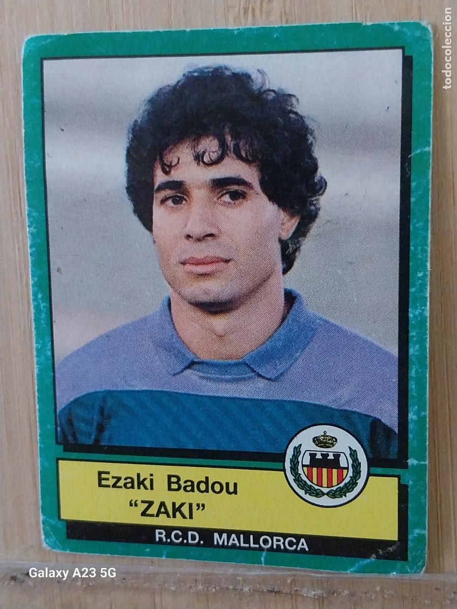 Cromos de f&uacute;tbol: ZAKI MALLOCA PANINI FUTBOL 90 CROMO 166 SIN PEGAR NUNCA SOBADO A&Ntilde;O 1990 *