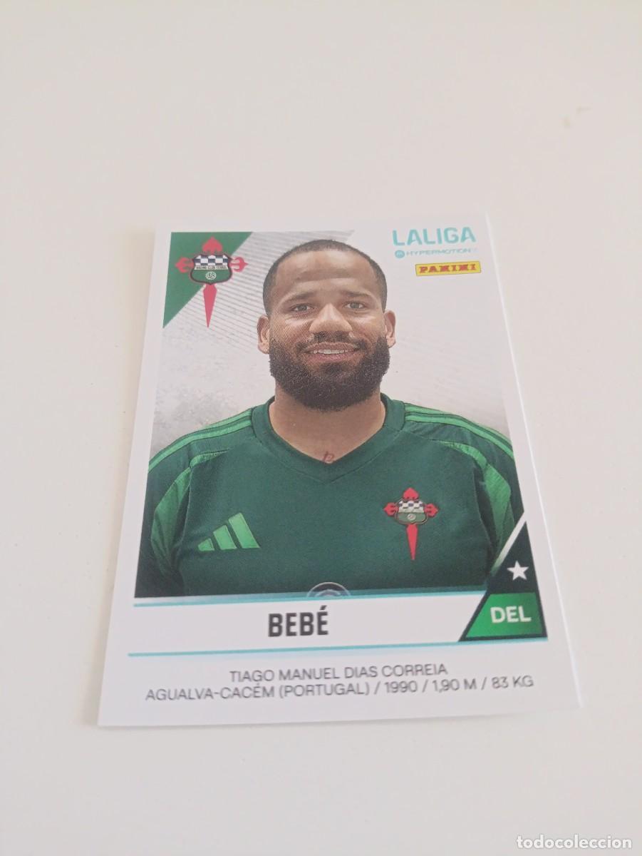 Cromos de f&uacute;tbol: Liga hypermotion 24/25 Bebe Racing de Ferrol
