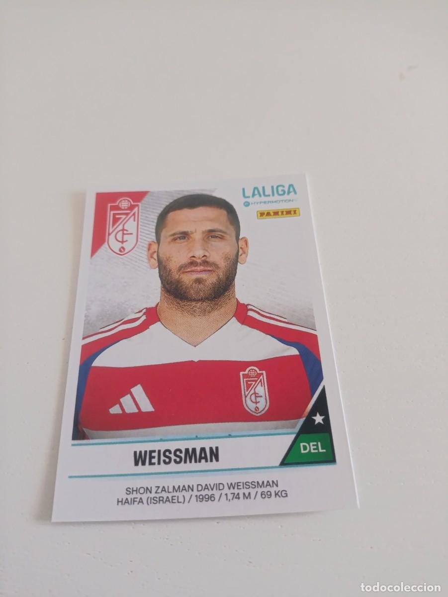 Cromos de f&uacute;tbol: Liga hypermotion 24/25 Weissman Granada
