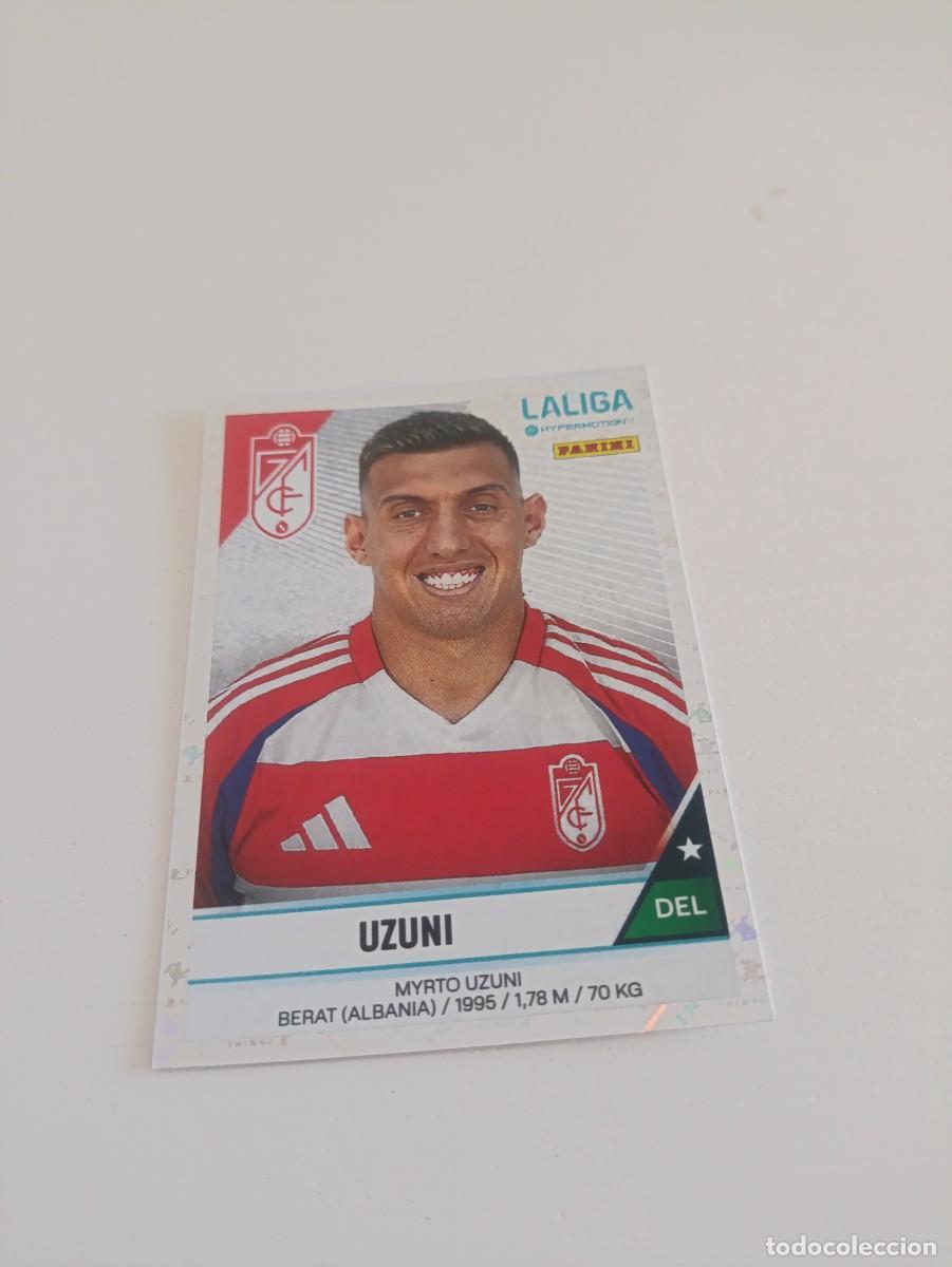 Cromos de f&uacute;tbol: Liga hypermotion 24/15 Uzuni Granada