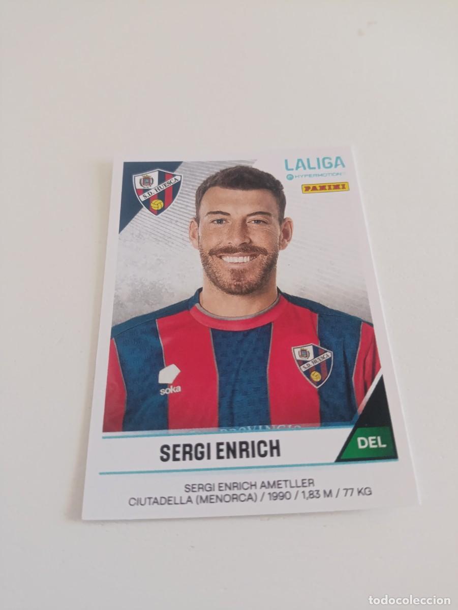 Cromos de f&uacute;tbol: Liga hypermotion 24/25 Sergio Enrich Huesca