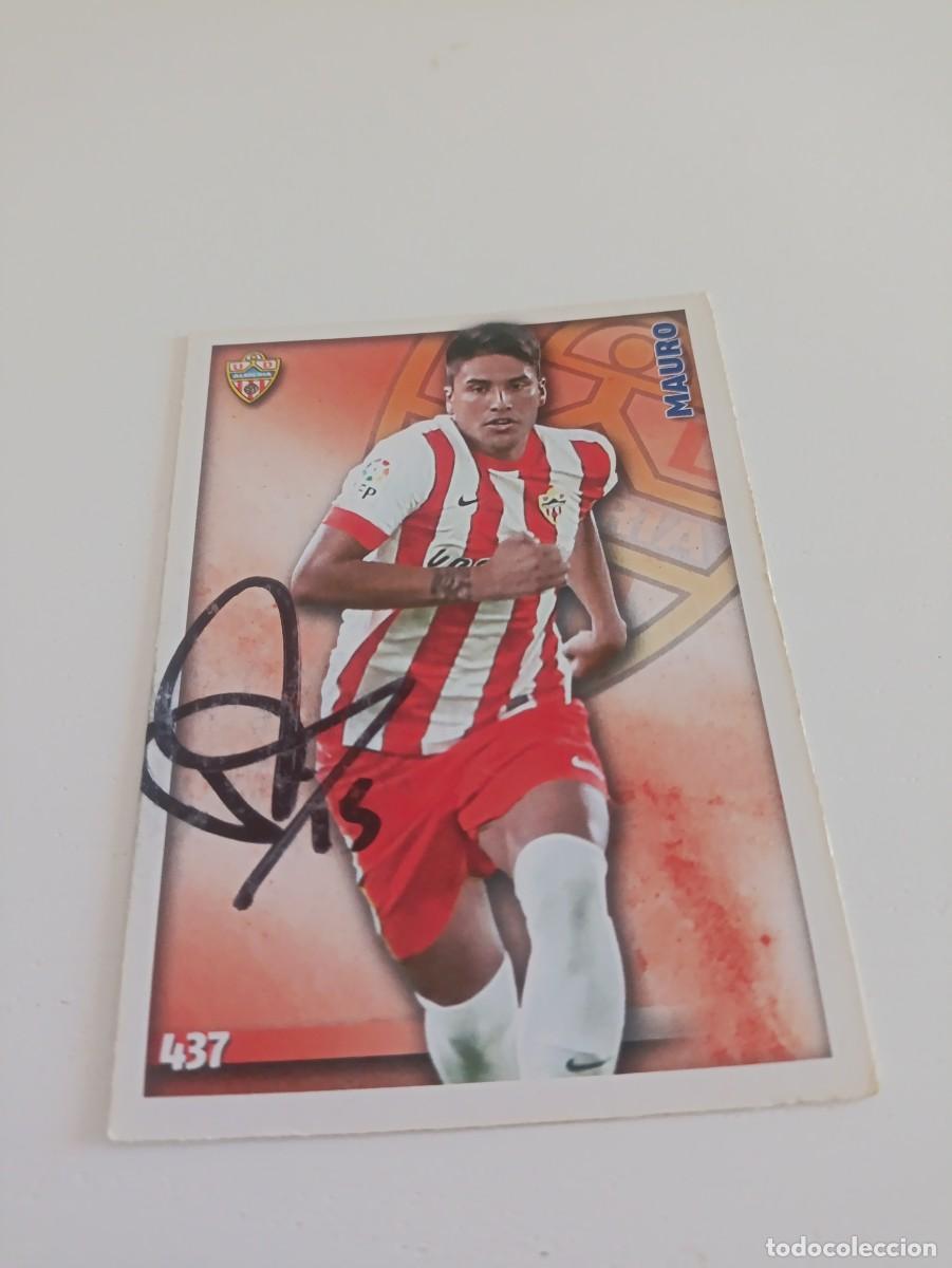 Cromos de f&uacute;tbol: Auto original de Mauro Almer&iacute;a