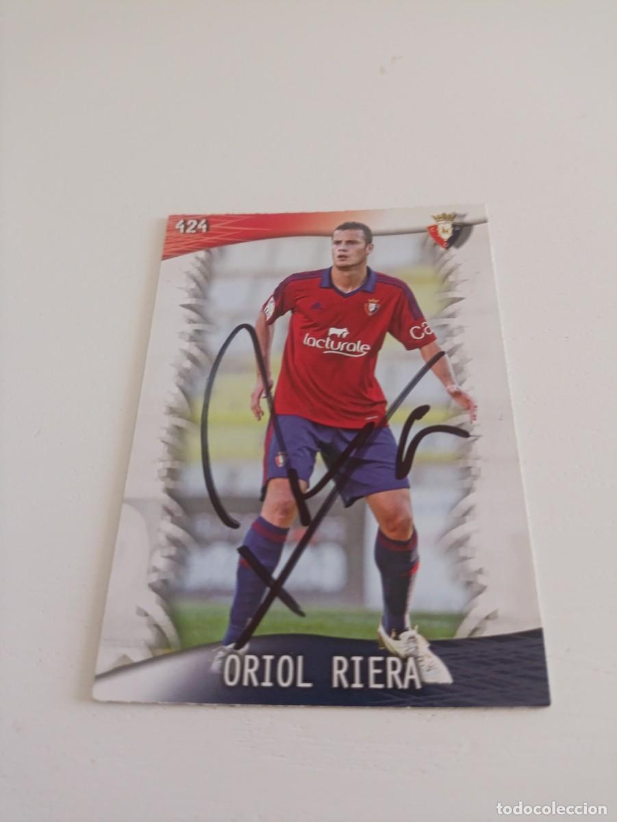 Figurine di Calcio: Auto original de Oriol Riera Osasuna
