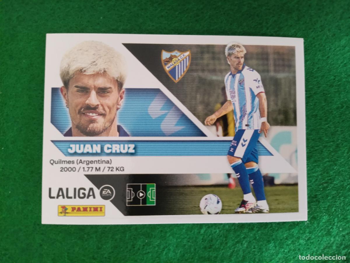 Cromos de f&uacute;tbol: LIGA ESTE 2026 2027 M&Aacute;LAGA CF FICHAJE N&ordm; 11 JUAN CRUZ