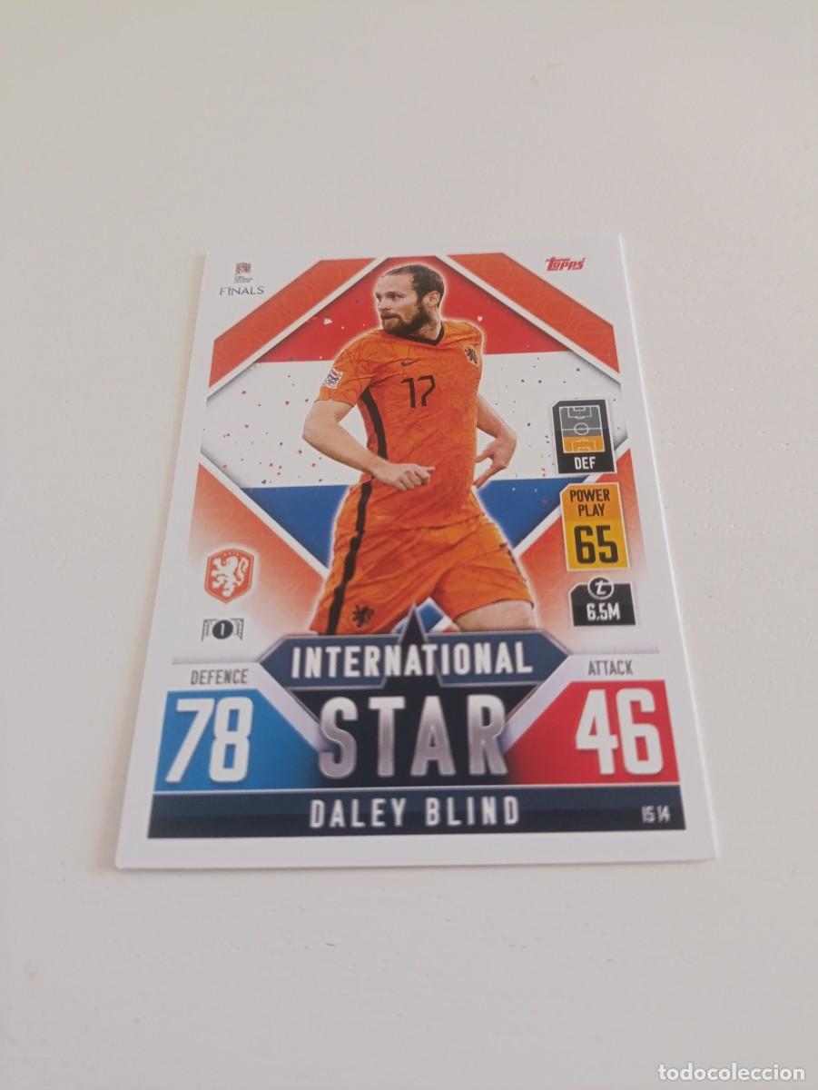 Cromos de f&uacute;tbol: Blind Holanda UEFA nations league