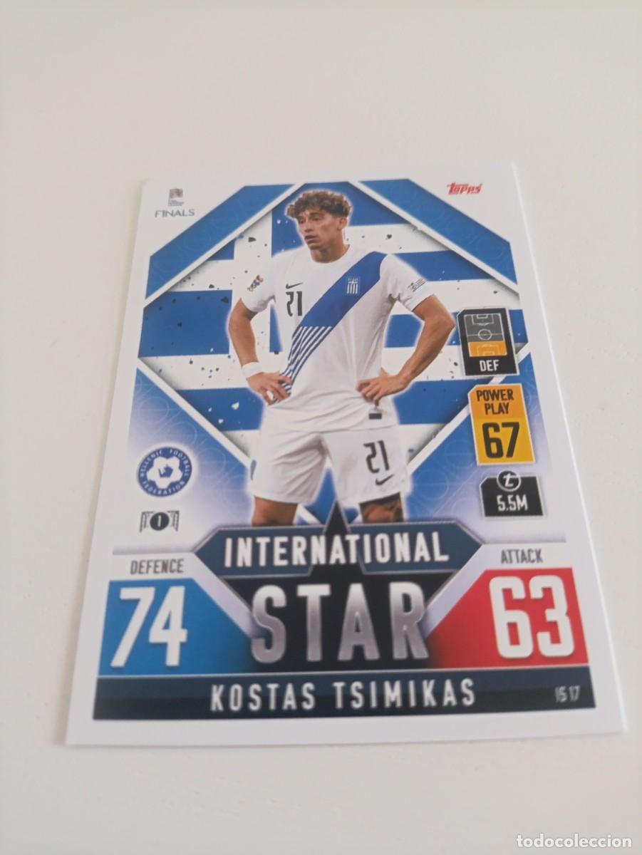Cromos de f&uacute;tbol: Tsimikas Grecia UEFA nations league