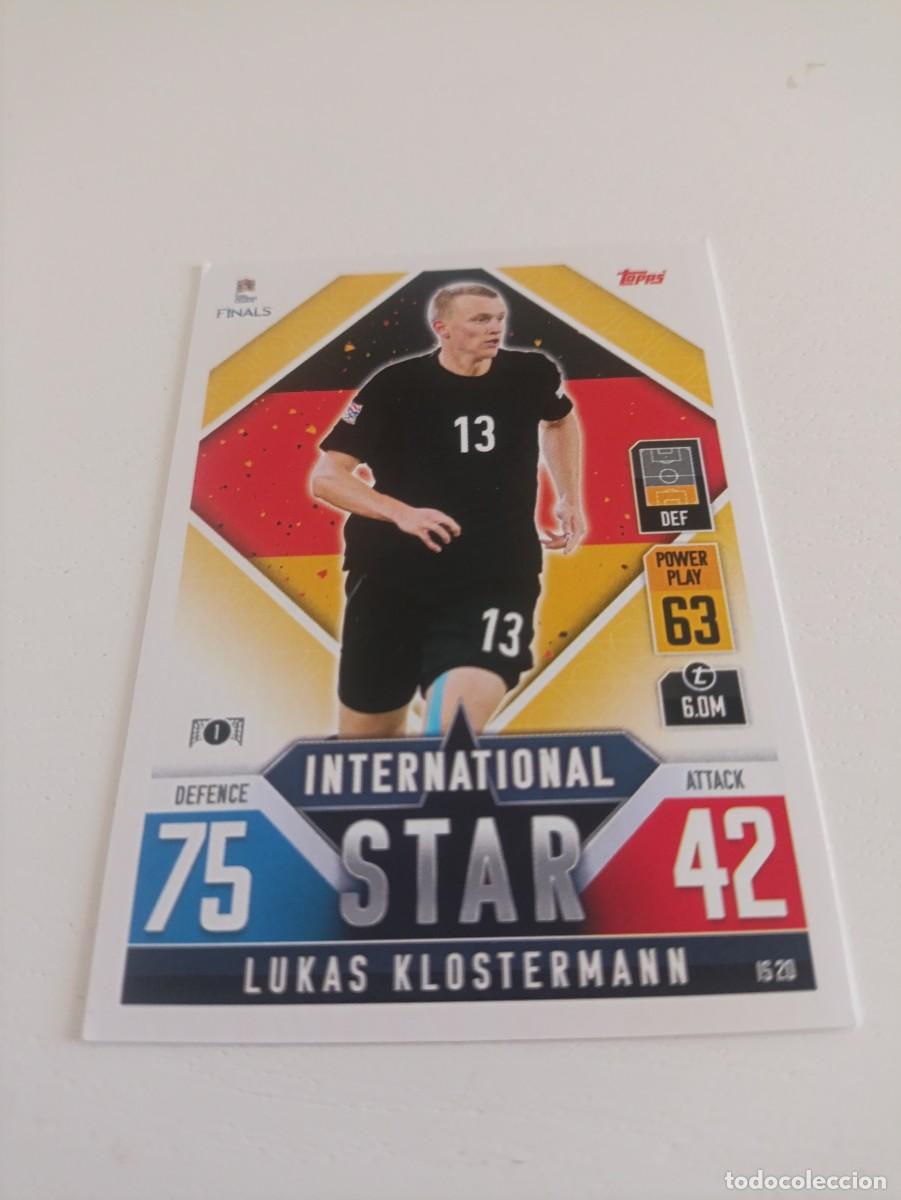 Cromos de f&uacute;tbol: Klostermann Alemania UEFA nations league