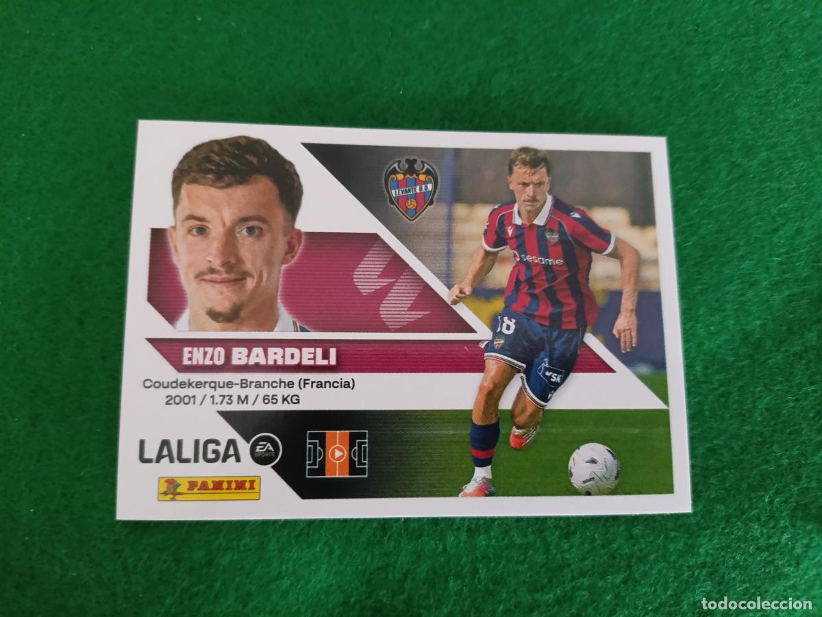 Cromos de f&uacute;tbol: LIGA ESTE 2026 2027 LEVANTE UD FICHAJE N&ordm; 7 BARDELI
