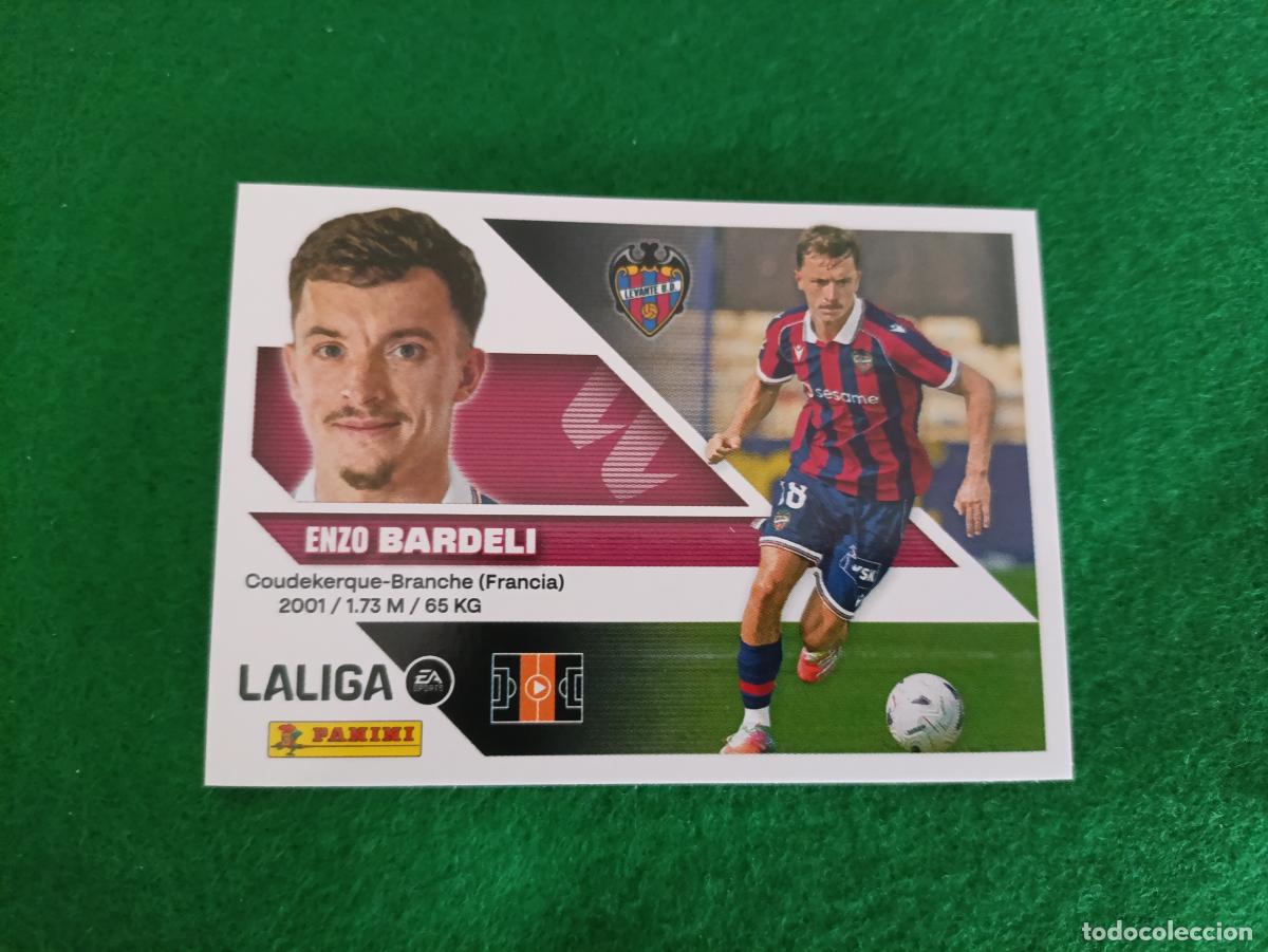 Cromos de f&uacute;tbol: LIGA ESTE 2026 2027 LEVANTE UD FICHAJE N&ordm; 7 BARDELI