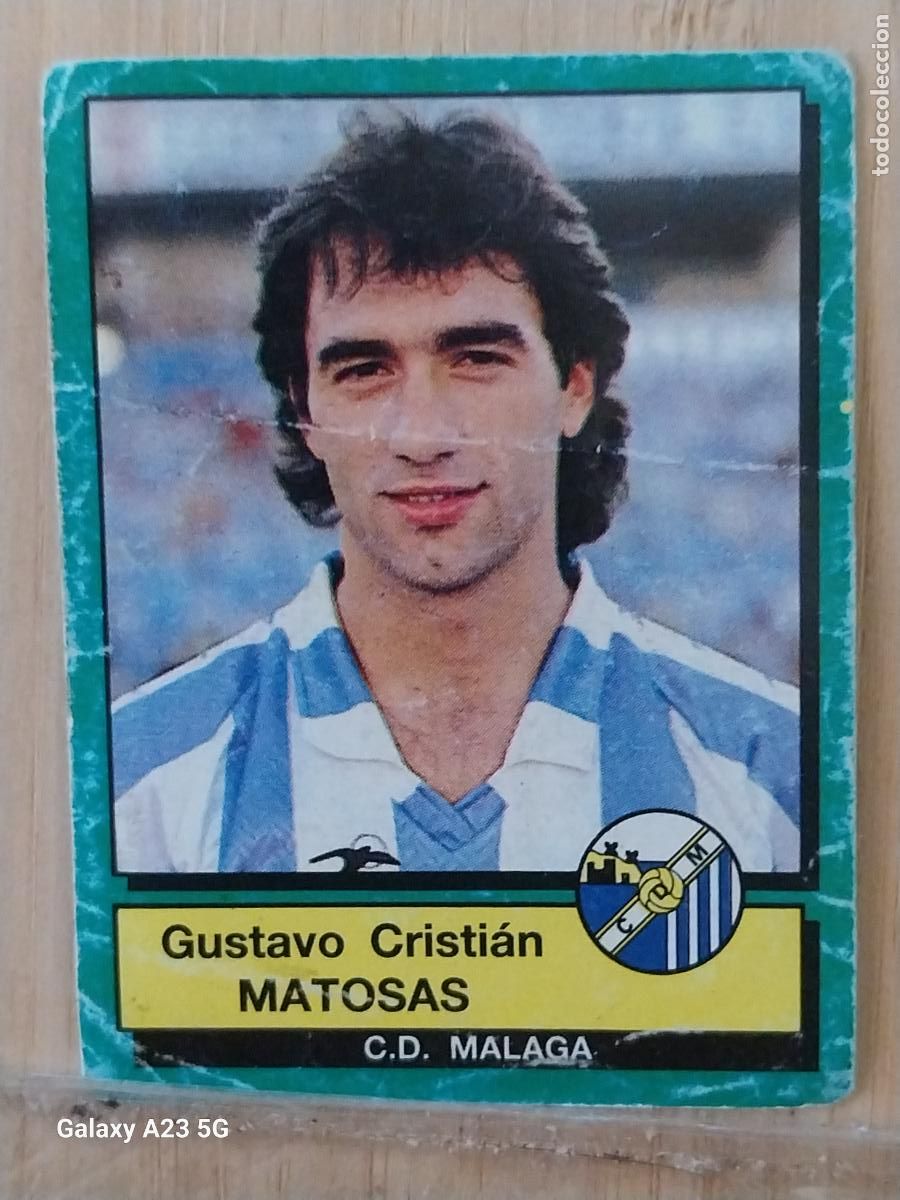 Cromos de f&uacute;tbol: MATOSAS MALAGA PANINI FUTBOL 90 CROMO 155 SIN PEGAR NUNCA SOBADO A&Ntilde;O 1990 *