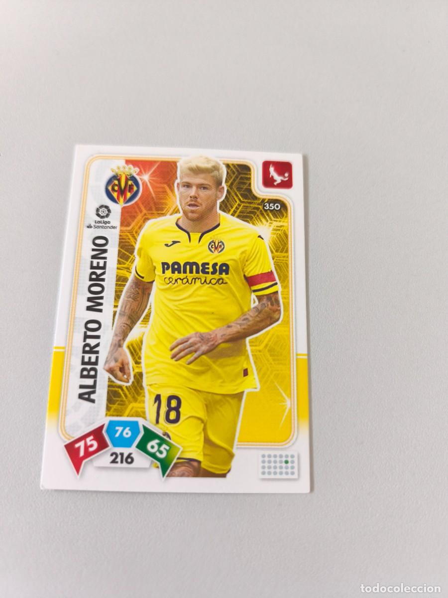 Cromos de f&uacute;tbol: ADRENALYN XL 2019 2020 19 20 ALBERTO MORENO VILLARREAL 350 H4