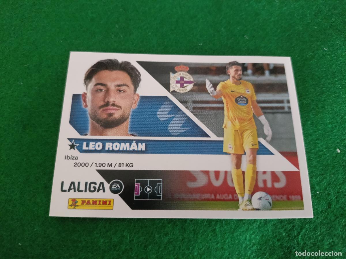Cromos de Futebol: LIGA ESTE 2026 2027 RC DEPORTIVO FICHAJE N&ordm; 8 LEO ROM&Aacute;N