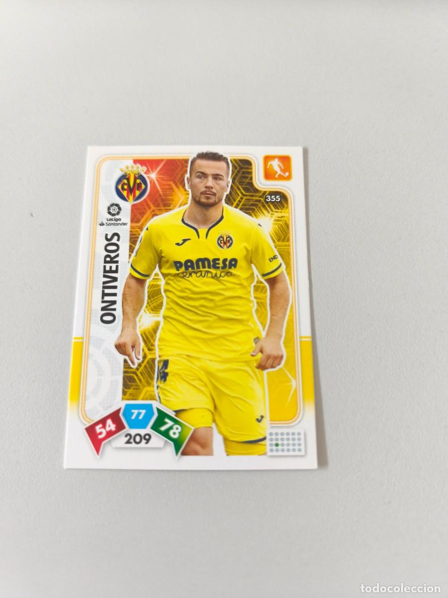 Cromos de f&uacute;tbol: ADRENALYN XL 2019 2020 19 20 ONTIVEROS VILLARREAL 355 H4