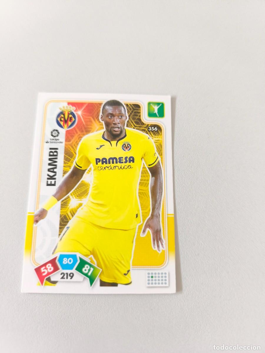 Cromos de f&uacute;tbol: ADRENALYN XL 2019 2020 19 20 EKAMBI VILLARREAL 356 H4