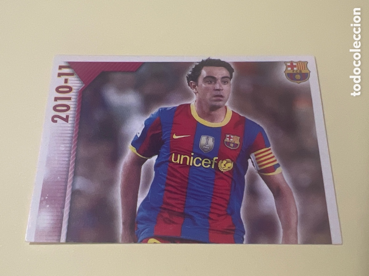 Cromos de f&uacute;tbol: C8681. 2010 2011 10 11 CROMO NUNCA PEGADO COLECCI&Oacute;N OFICIAL FC BARCELONA XAVI N 87