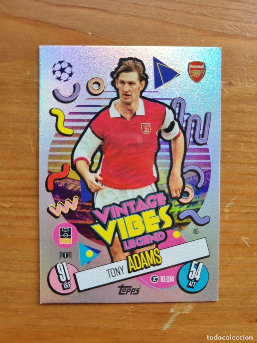 Cromos de f&uacute;tbol: 415 Tony ADAMS (Vintage Vibes LEGEND). Match Attax 2024 2025 24 25 (Topps)