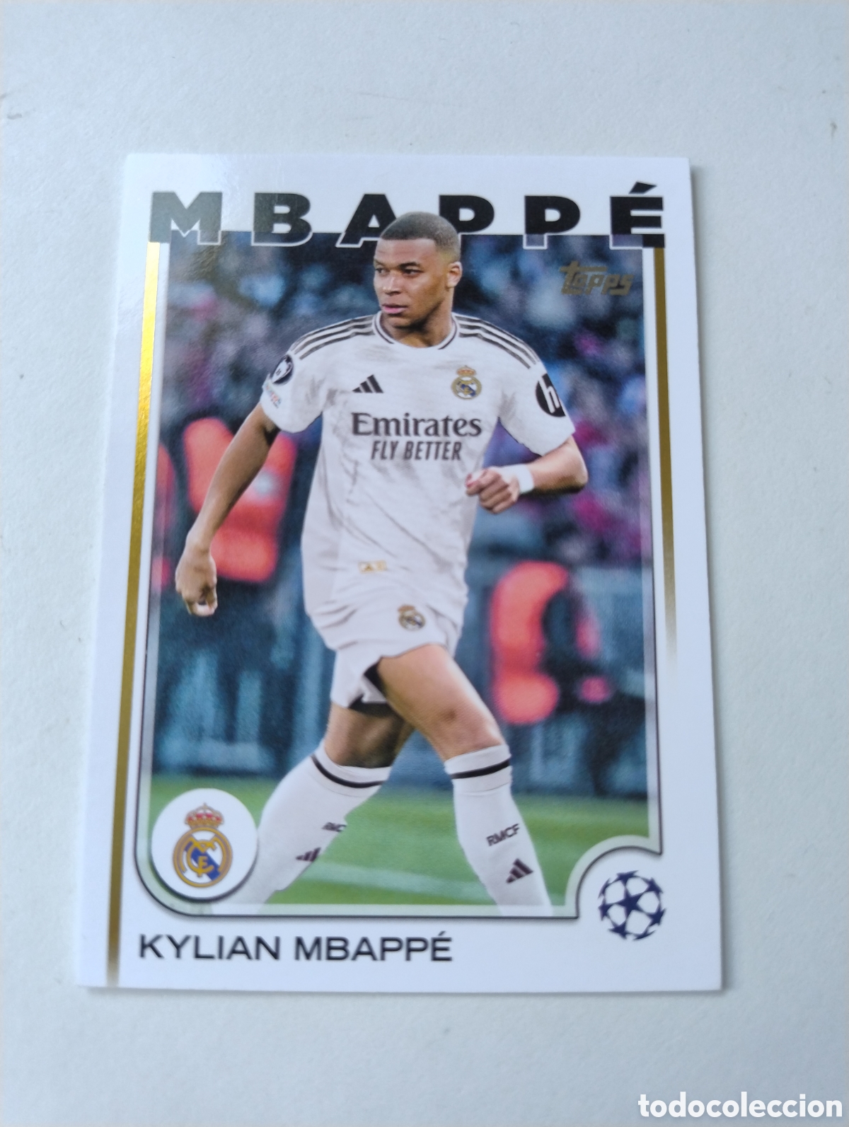 Cartes &agrave; collectionner de Football: 1 - Mbappe - Real Madrid - Topps UCC Flagship 2024 - 2025