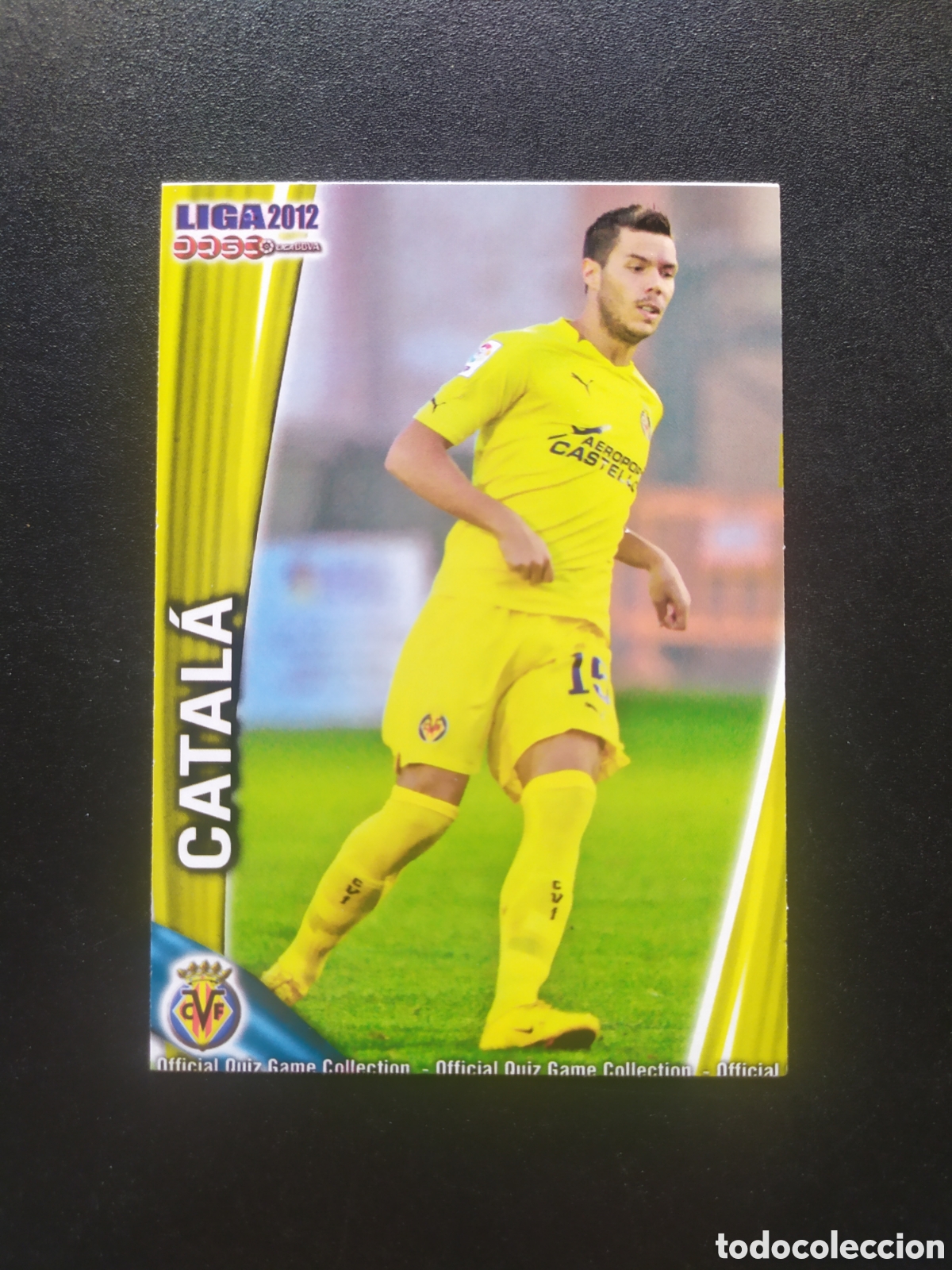 Football Stickers: Mundicromo fichas Liga 2011 2012 11 12 Catal&aacute; error n&deg; 92 Villarreal