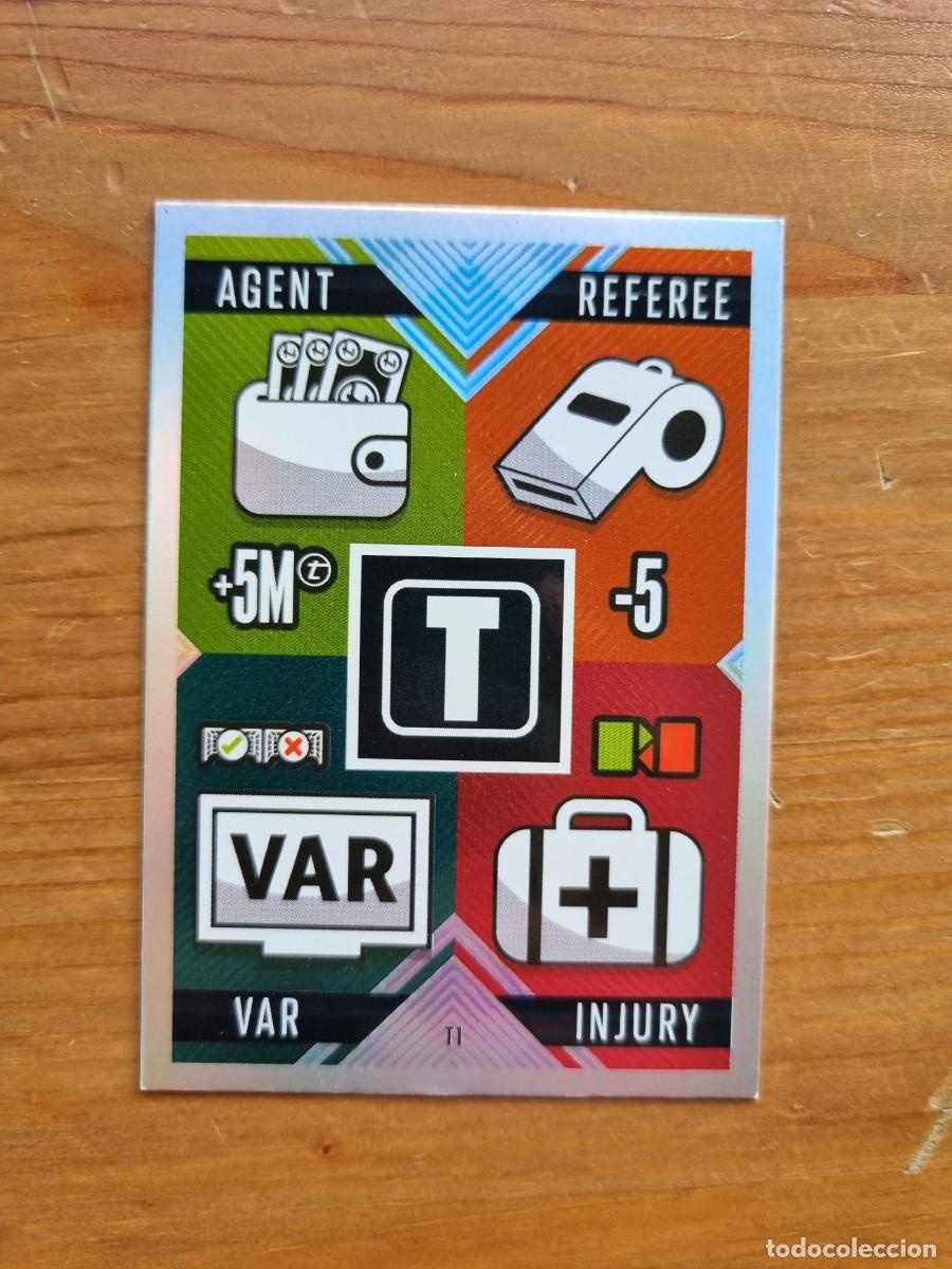 Cartes &agrave; collectionner de Football: T1 AGENT / REFEREE / VAR / INJURY. Match Attax 2024 2025 24 25 (Topps)