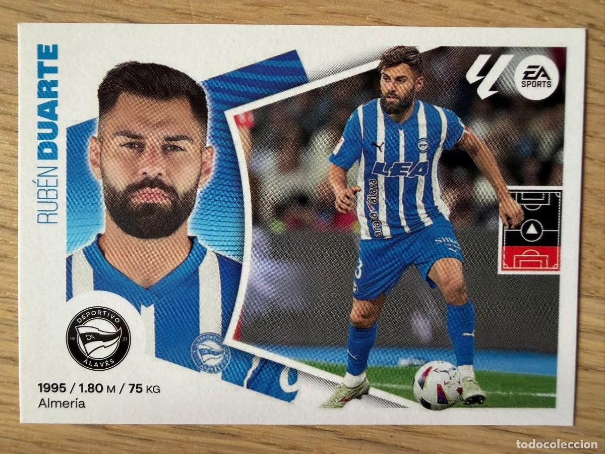 Cromos de f&uacute;tbol: 9 RUBEN DUARTE ALAVES 24 25 2024 2025 LIGA EA SPORTS COLECCIONES ESTE SIN PEGAR STICKER