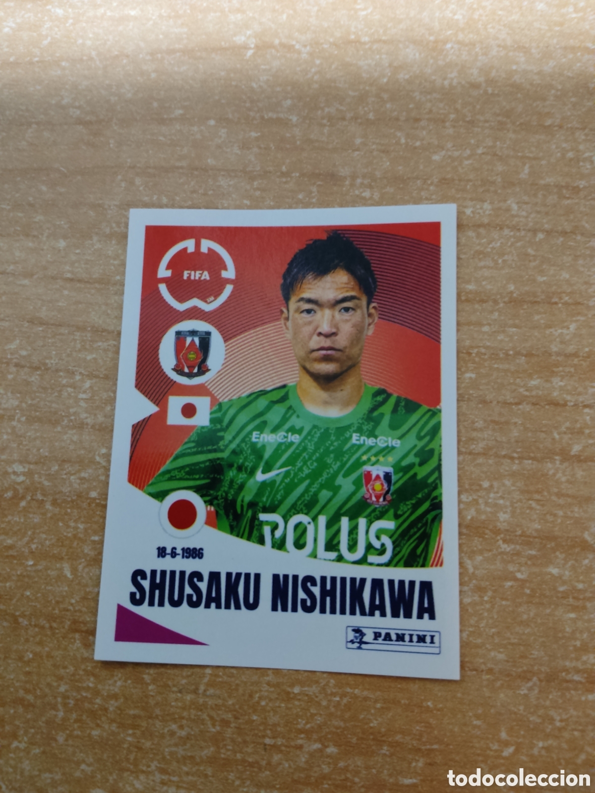 Cromos de f&uacute;tbol: 282 SHUSAKU NISHIKAWA URAWA RED DIAMONS FIFA CLUB WORLD CUP 2025