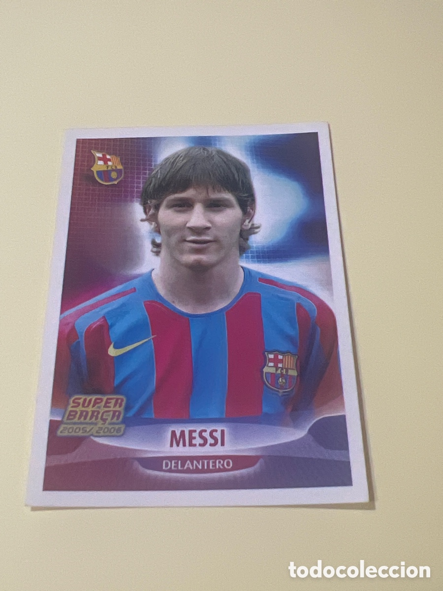 Cromos de f&uacute;tbol: C8700. CROMO SUPER BAR&Ccedil;A 2005 2006 PANINI N&ordm; 49 LEO MESSI - SIN PEGAR FUTBOL LIGA 05 06 BARCELONA