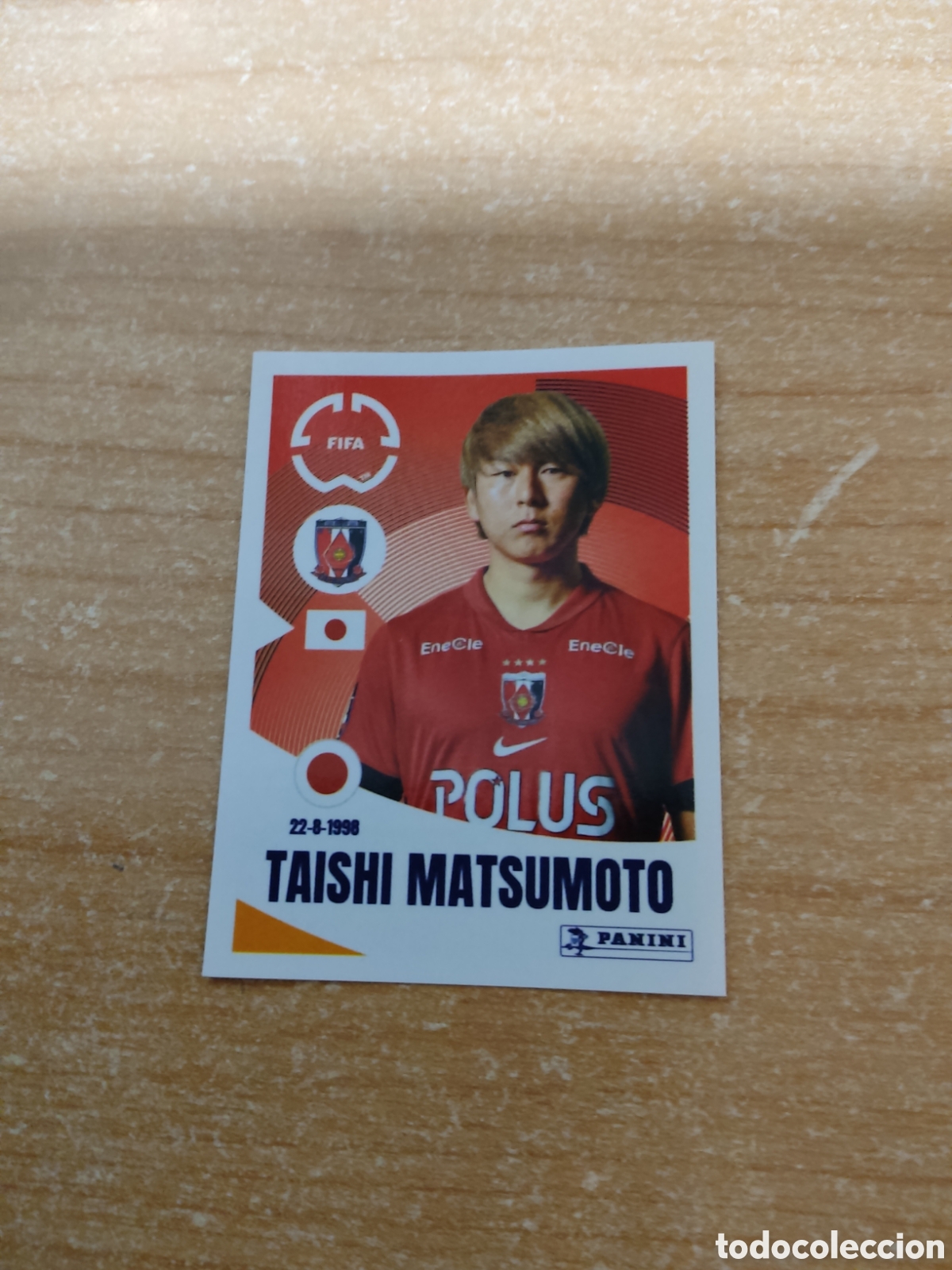 Cromos de f&uacute;tbol: 285 MATSUMOTO URAWA RED DIAMONS FIFA CLUB WORLD CUP 2025