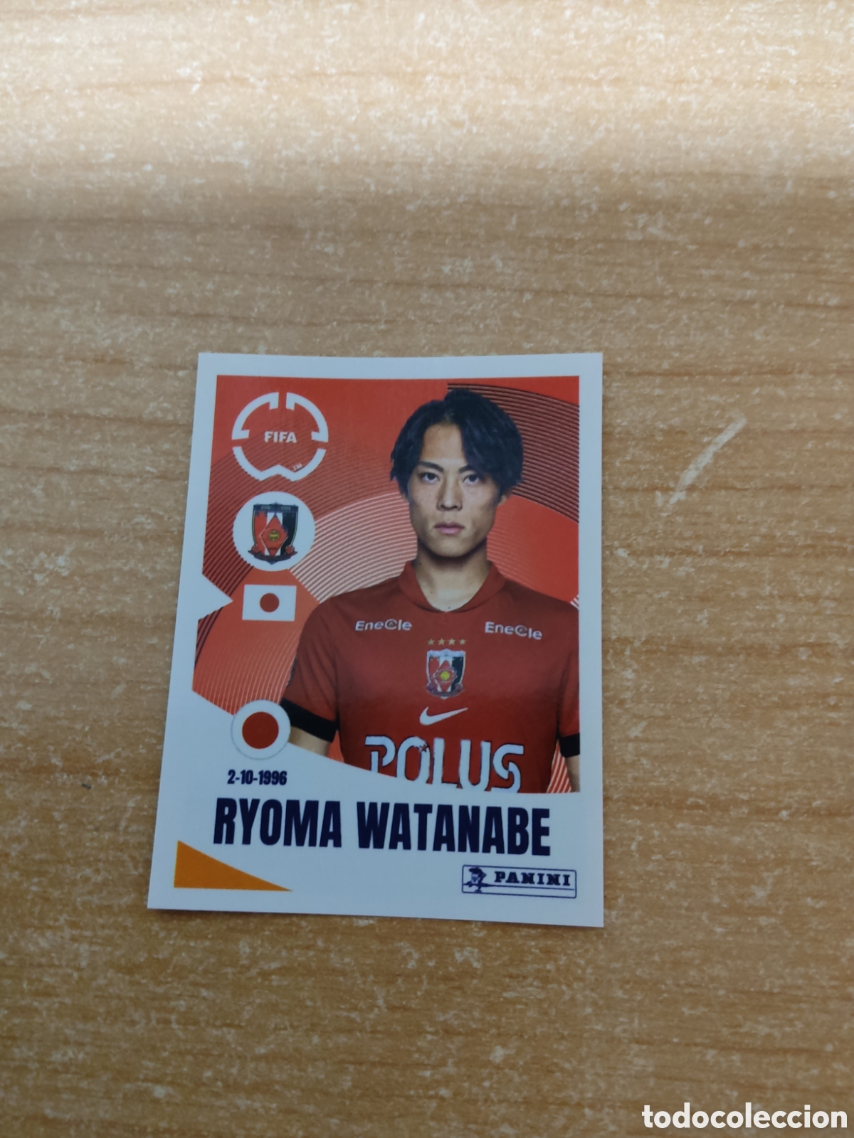 Football Stickers: 288 WATANABE URAWA RED DIAMONS FIFA CLUB WORLD CUP 2025