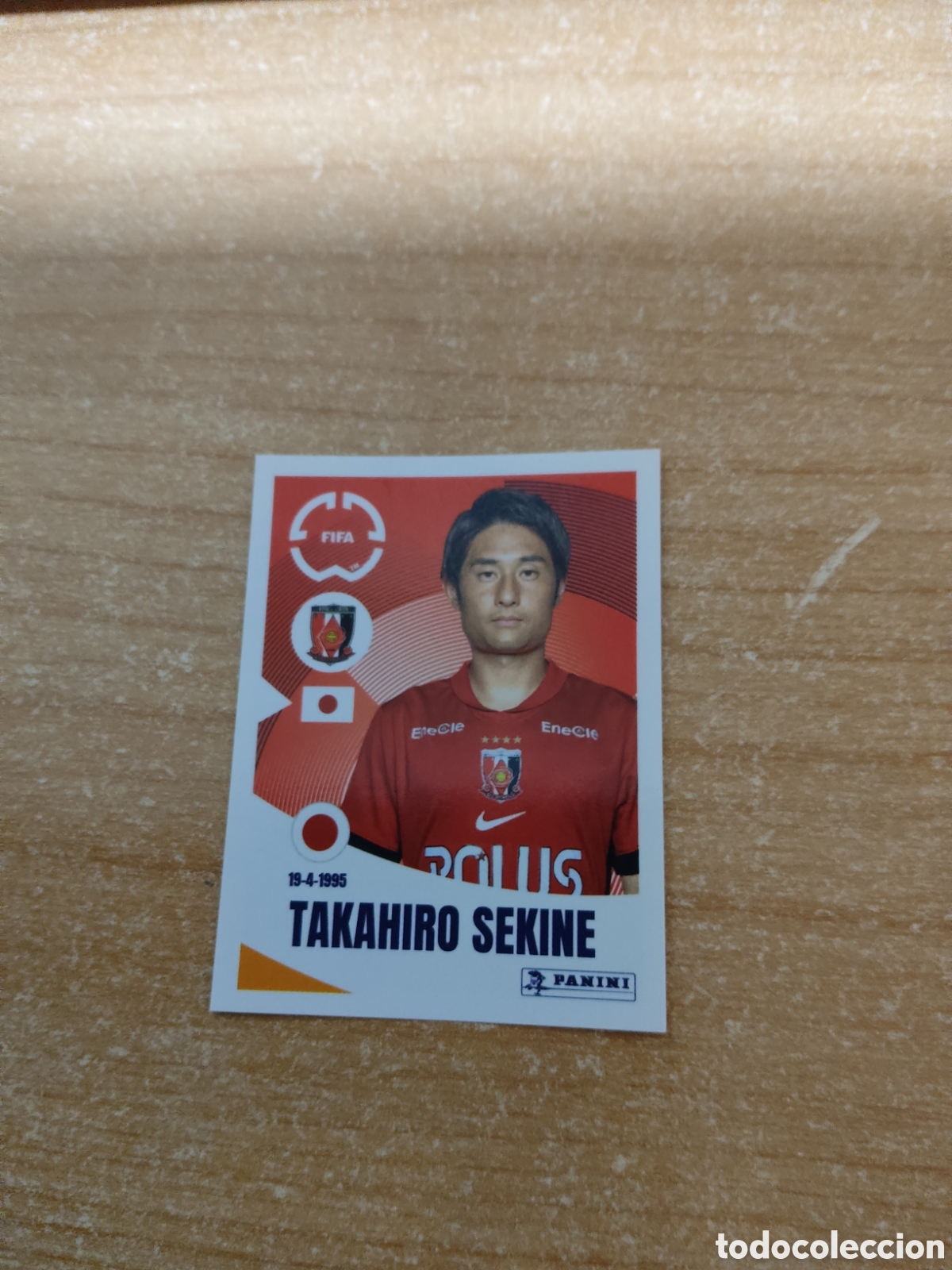 Cromos de f&uacute;tbol: 290 SEKINE URAWA RED DIAMONS FIFA CLUB WORLD CUP 2025
