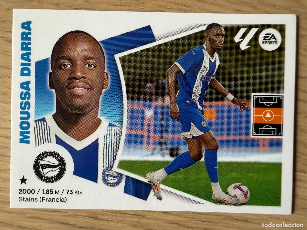 Cromos de f&uacute;tbol: 15 MOUSSA DIARRA ALAVES 24 25 2024 2025 LIGA EA SPORTS COLECCIONES ESTE SIN PEGAR STICKER