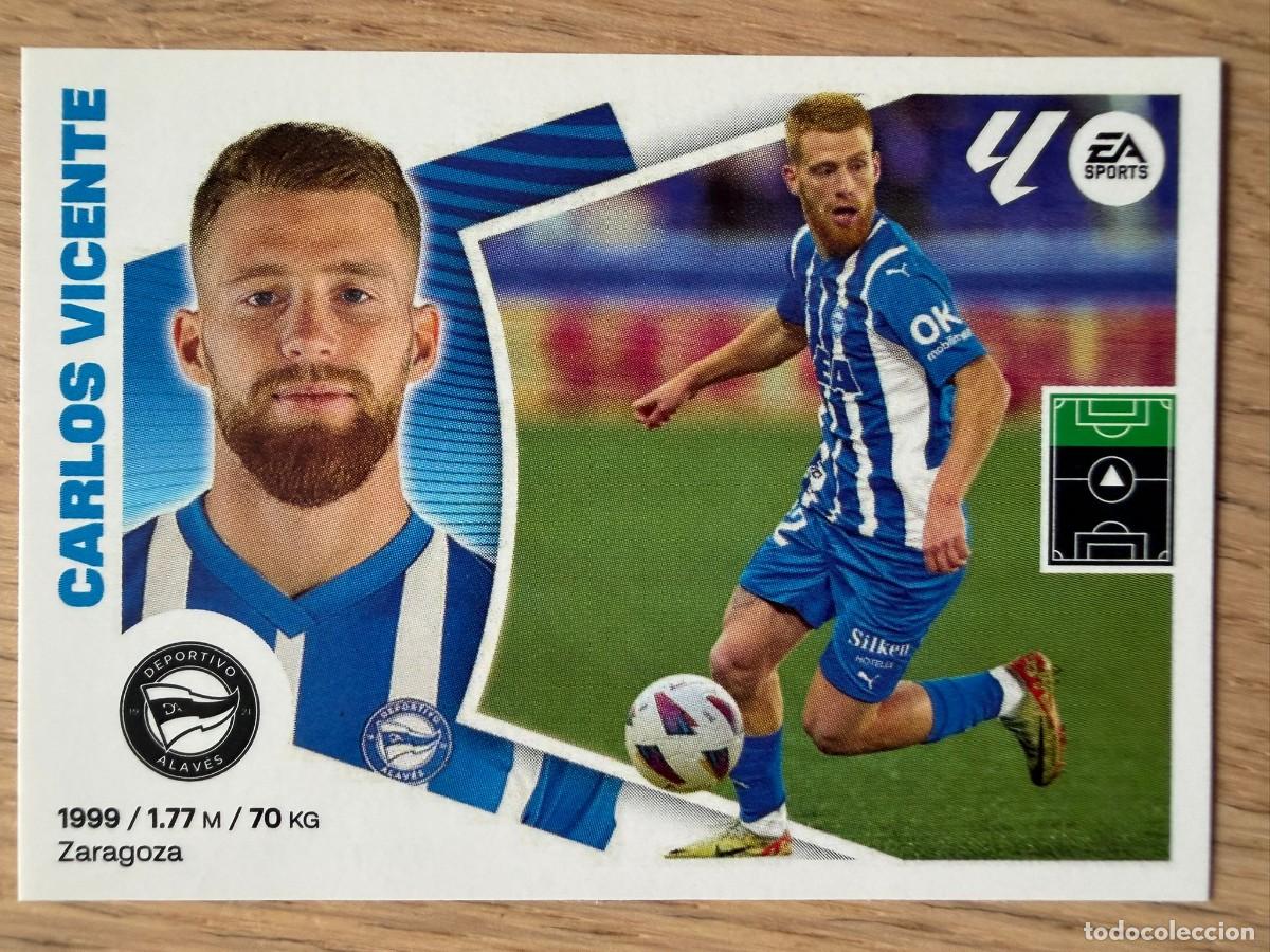 Cromos de f&uacute;tbol: 17 CARLOS VICENTE ALAVES 24 25 2024 2025 LIGA EA SPORTS COLECCIONES ESTE SIN PEGAR STICKER