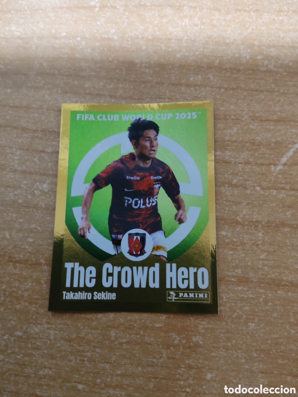 Cromos de f&uacute;tbol: 298 SEKINE THE CROWD HERO URAWA RED DIAMONS FIFA CLUB WORLD CUP 2025