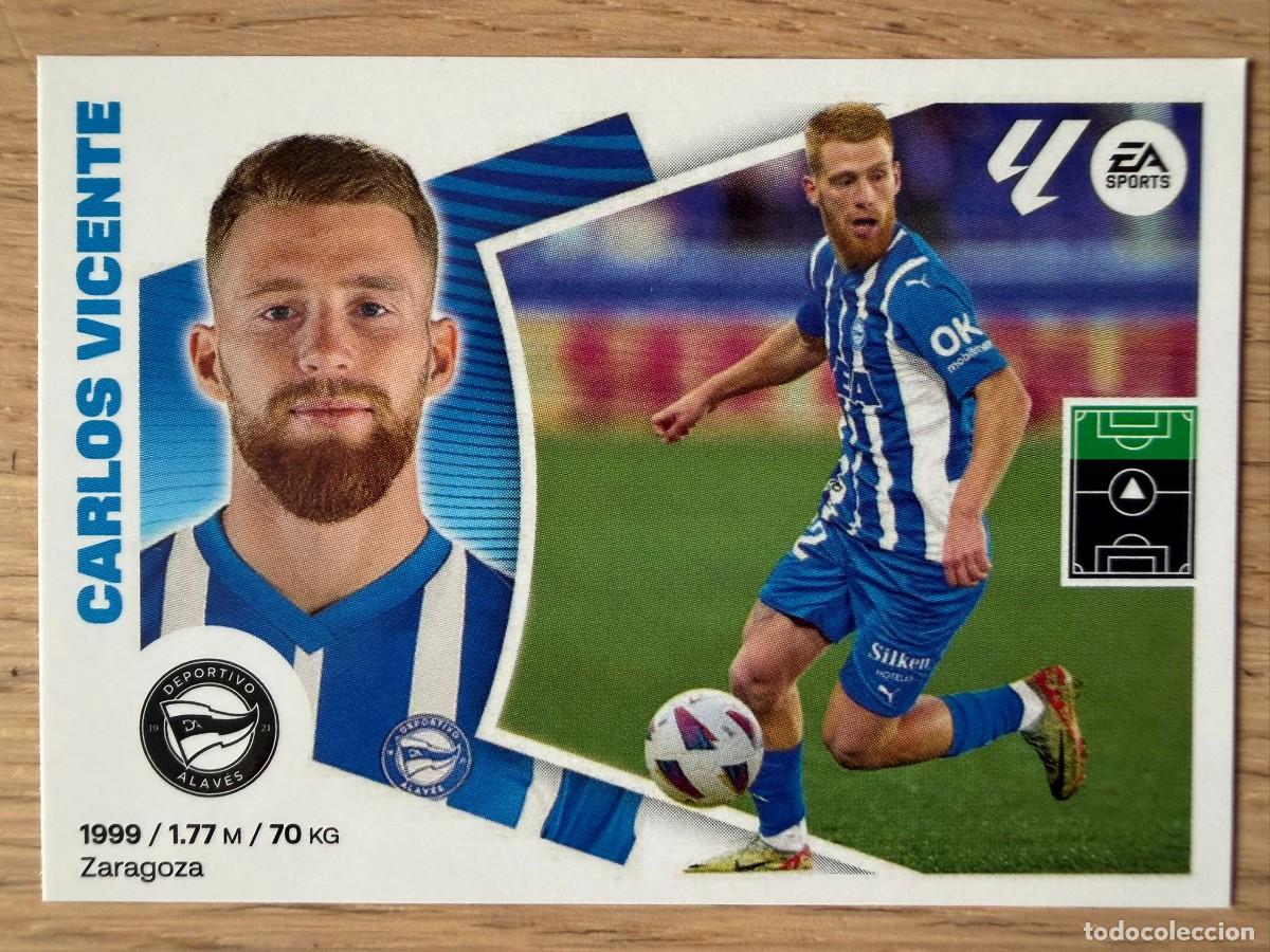 Cromos de f&uacute;tbol: 17 CARLOS VICENTE ALAVES 24 25 2024 2025 LIGA EA SPORTS COLECCIONES ESTE SIN PEGAR STICKER