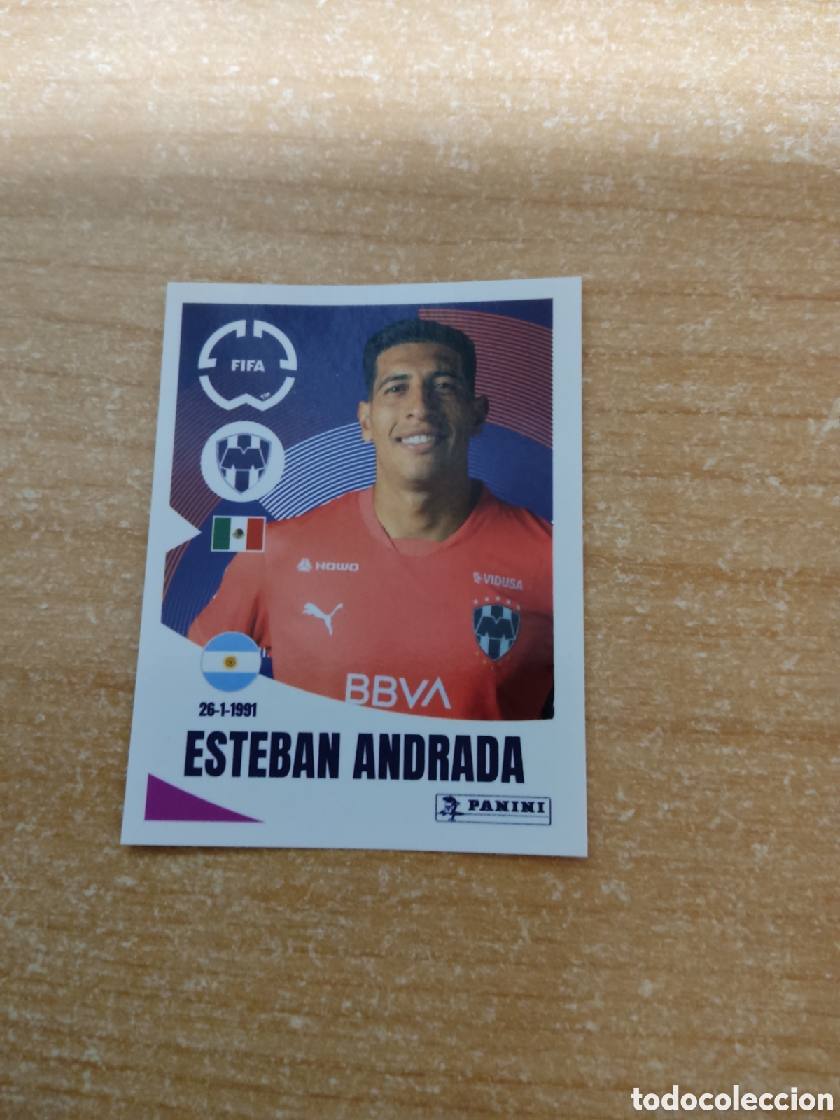 Cromos de f&uacute;tbol: 300 ESTEBAN ANDRADA MONTERREY FIFA CLUB WORLD CUP 2025