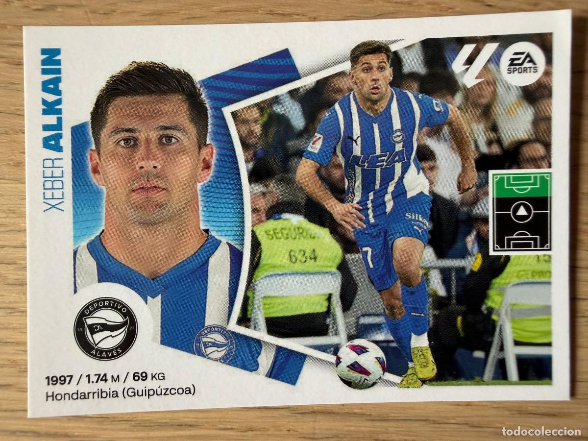 Cromos de f&uacute;tbol: 18 ALKAIN ALAVES 24 25 2024 2025 LIGA EA SPORTS COLECCIONES ESTE SIN PEGAR STICKER