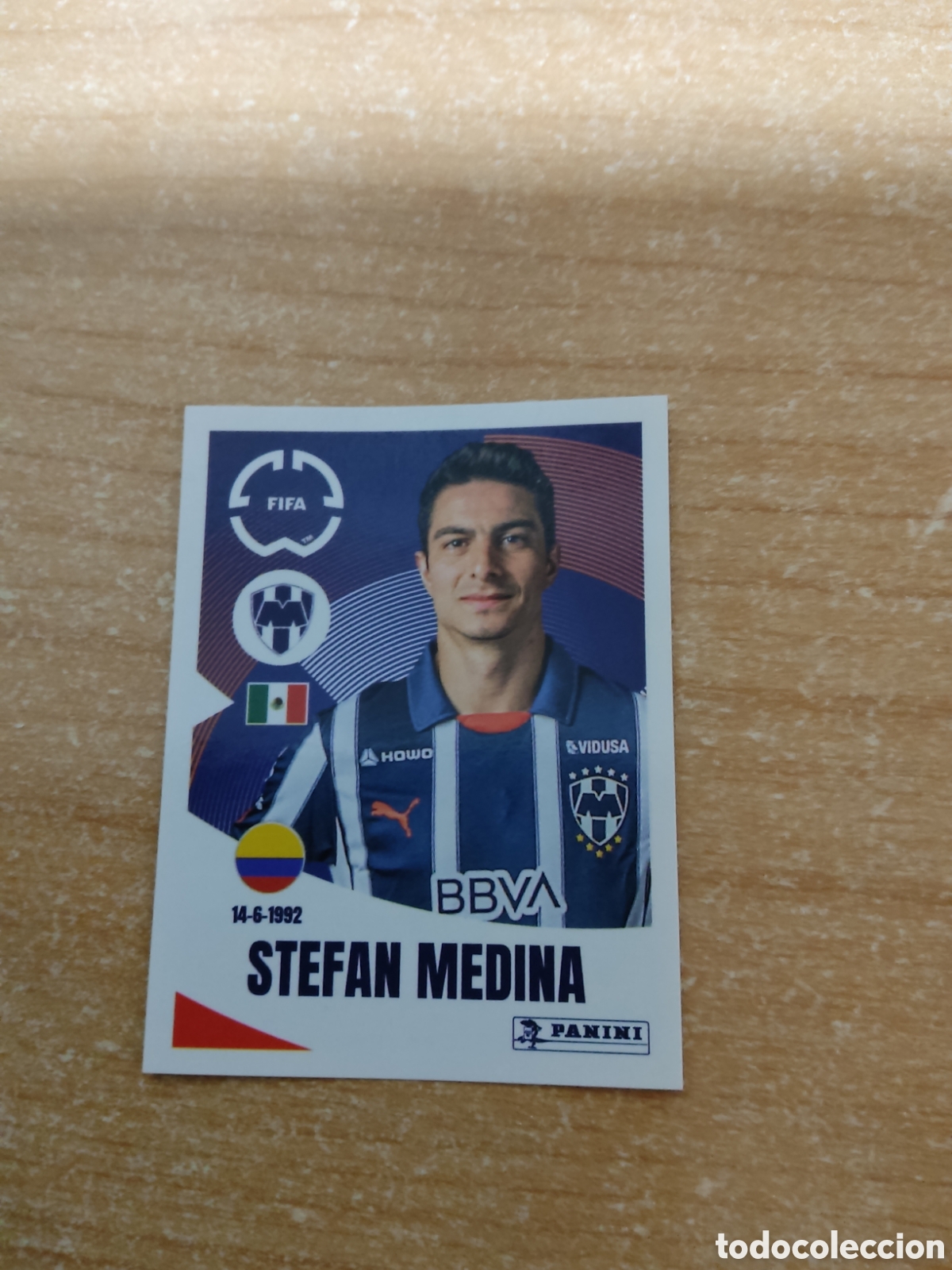 Cromos de f&uacute;tbol: 303 STEFAN MEDINA MONTERREY FIFA CLUB WORLD CUP 2025