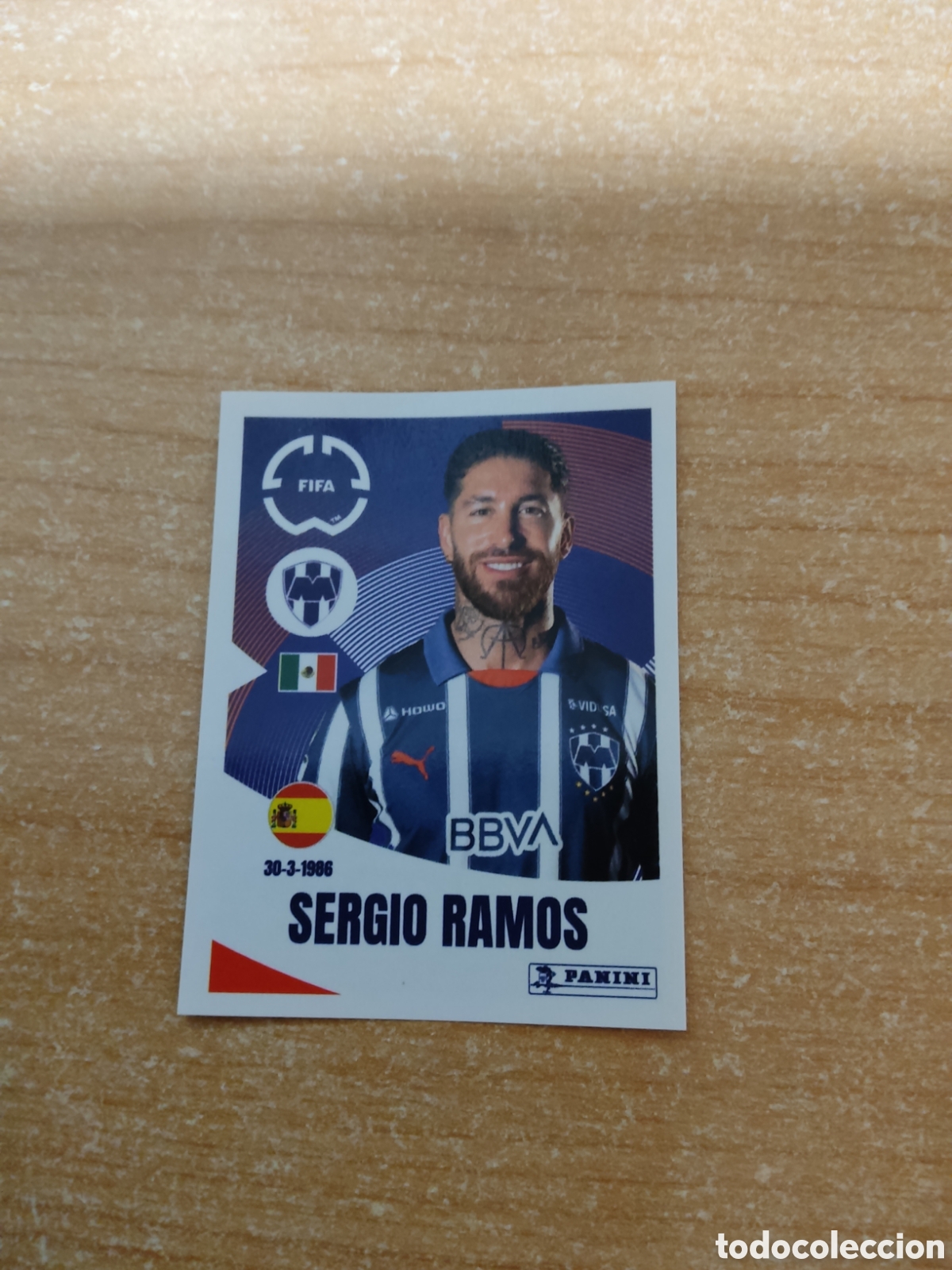Cromos de f&uacute;tbol: 304 SERGIO RAMOS MONTERREY FIFA CLUB WORLD CUP 2025