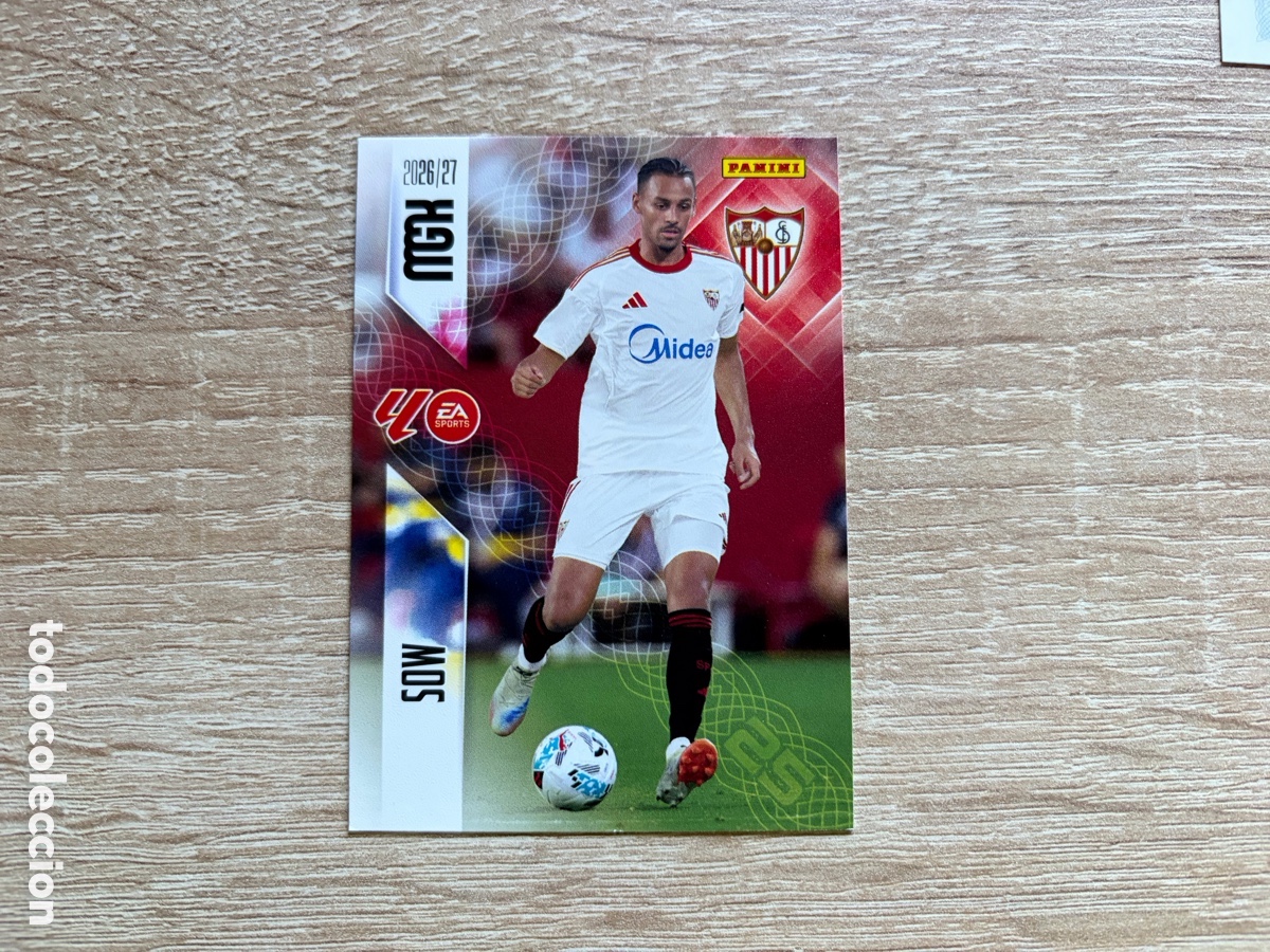 Cromos de f&uacute;tbol: 336 SOW MEGACRACKS MGK 2026 2027 26 27 SEVILLA CF