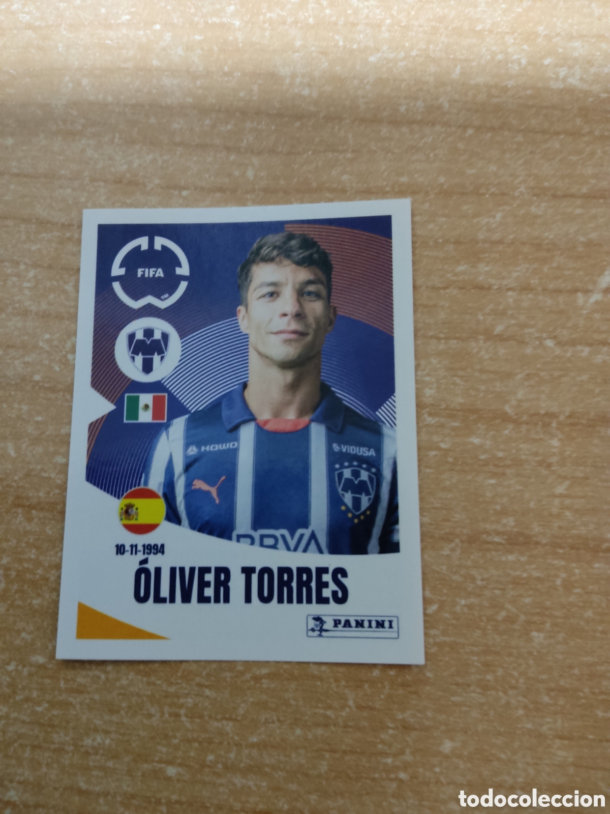 Cromos de f&uacute;tbol: 309 OLIVER TORRES MONTERREY FIFA CLUB WORLD CUP 2025