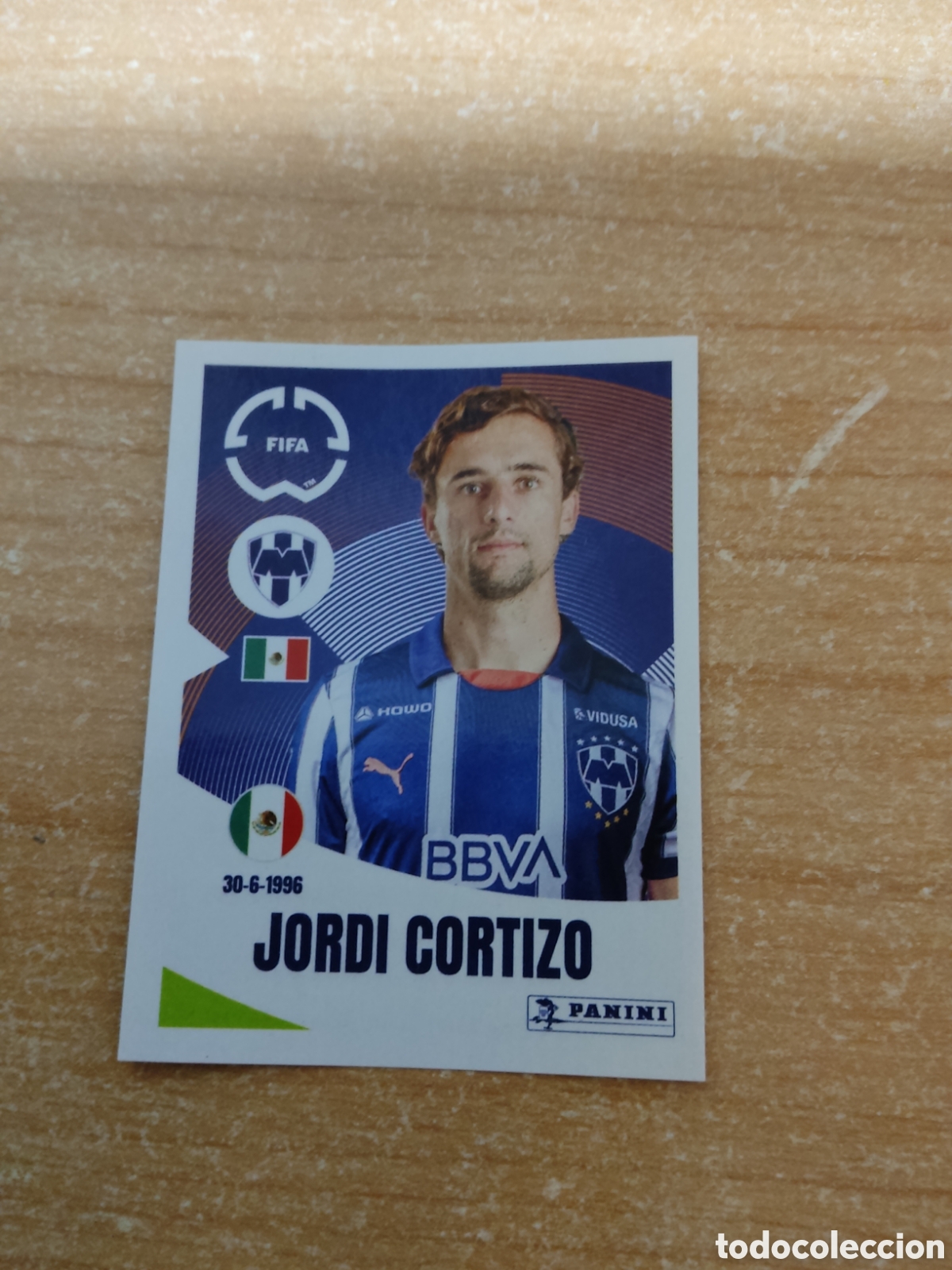 Cromos de f&uacute;tbol: 314 JORDI CORTIZO MONTERREY FIFA CLUB WORLD CUP 2025