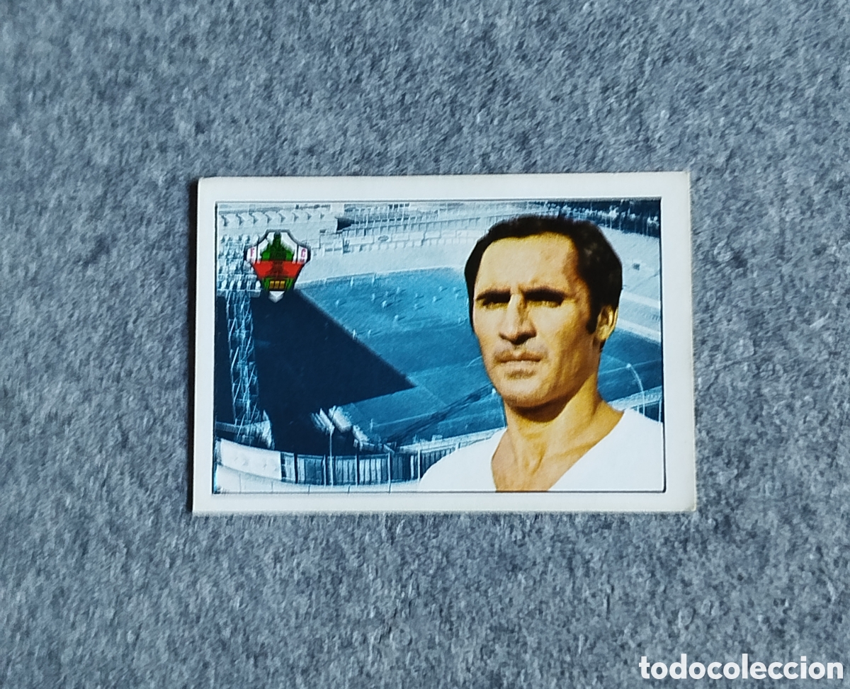 Cromos de f&uacute;tbol: SIN PEGAR CANOS ELCHE 74 75 1974 1975 FHER DISGRA CROMO NUNCA PEGADO