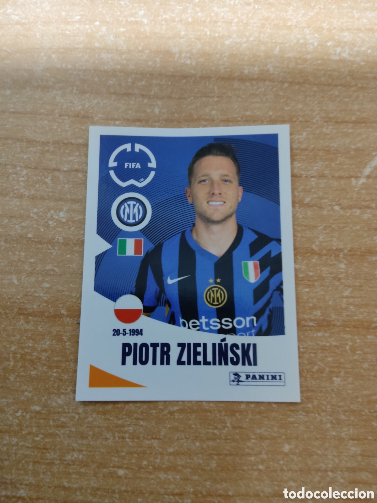 Cromos de f&uacute;tbol: 330 ZIELINSKI INTER MILAN FIFA CLUB WORLD CUP 2025