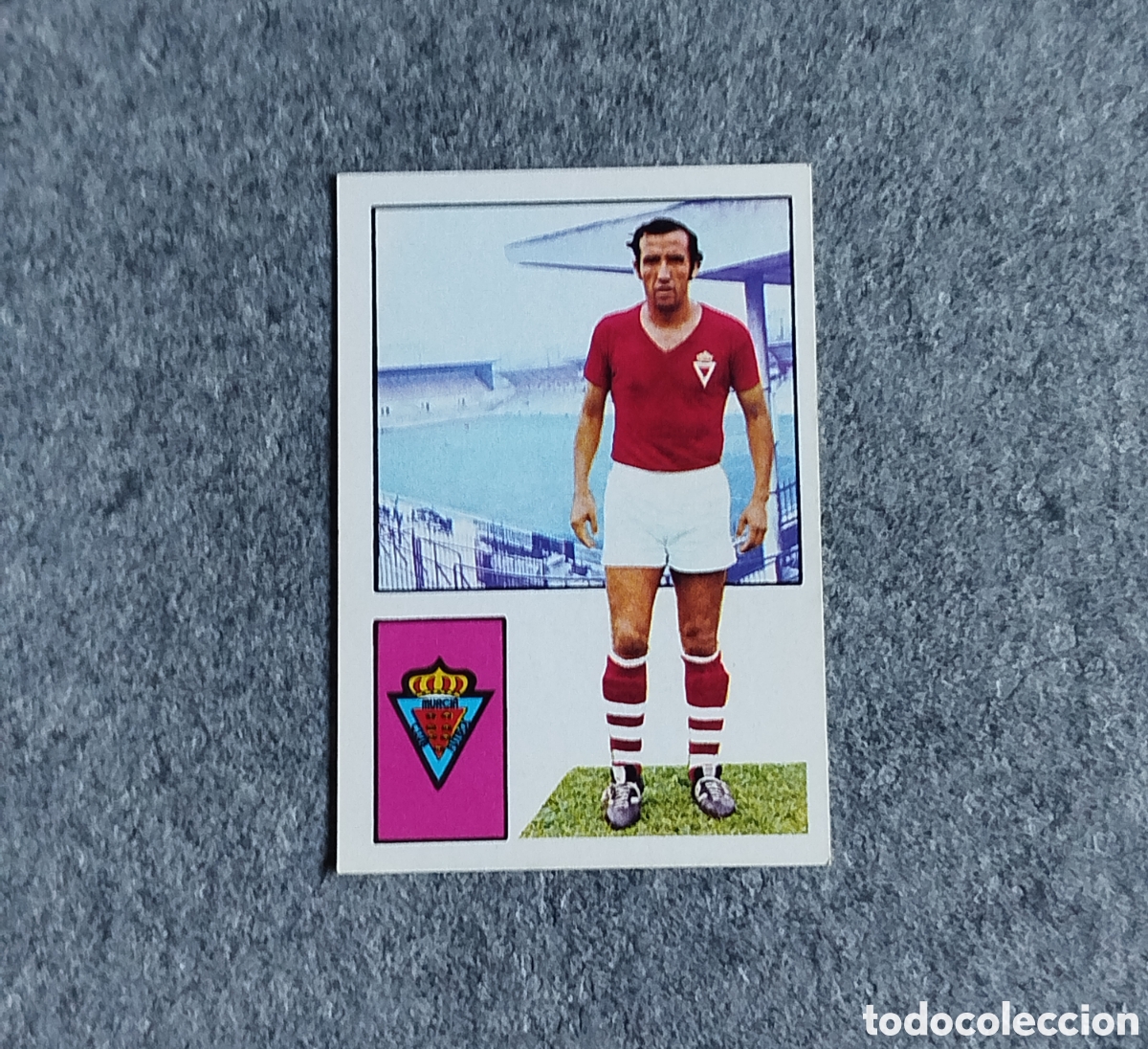 Cromos de f&uacute;tbol: SIN PEGAR JUAREZ MURCIA 74 75 1974 1975 FHER DISGRA CROMO NUNCA PEGADO