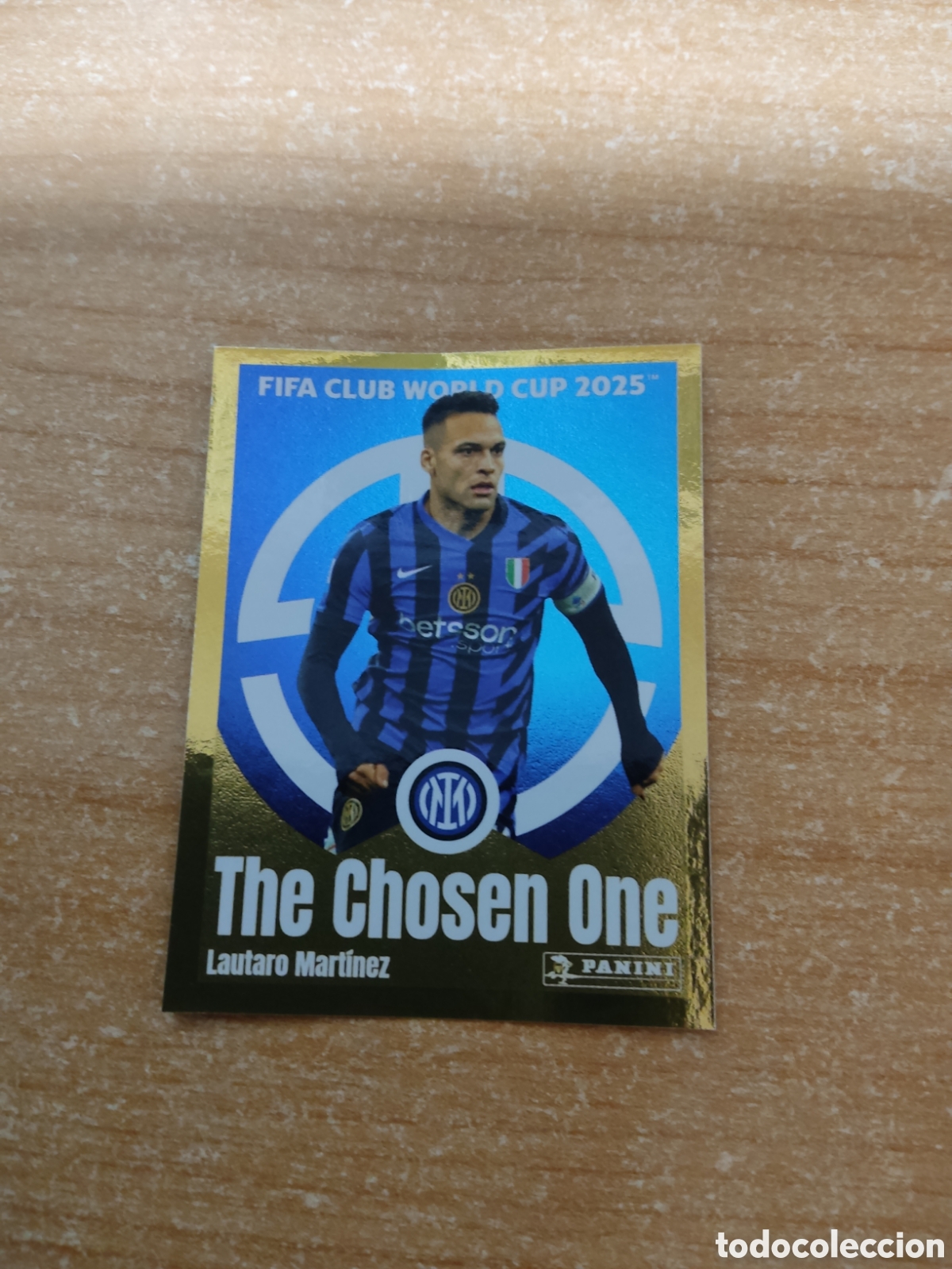 Cromos de f&uacute;tbol: 331 LAUTARO MARTINEZ INTER MILAN THE CHOSEN ONE FIFA CLUB WORLD CUP 2025